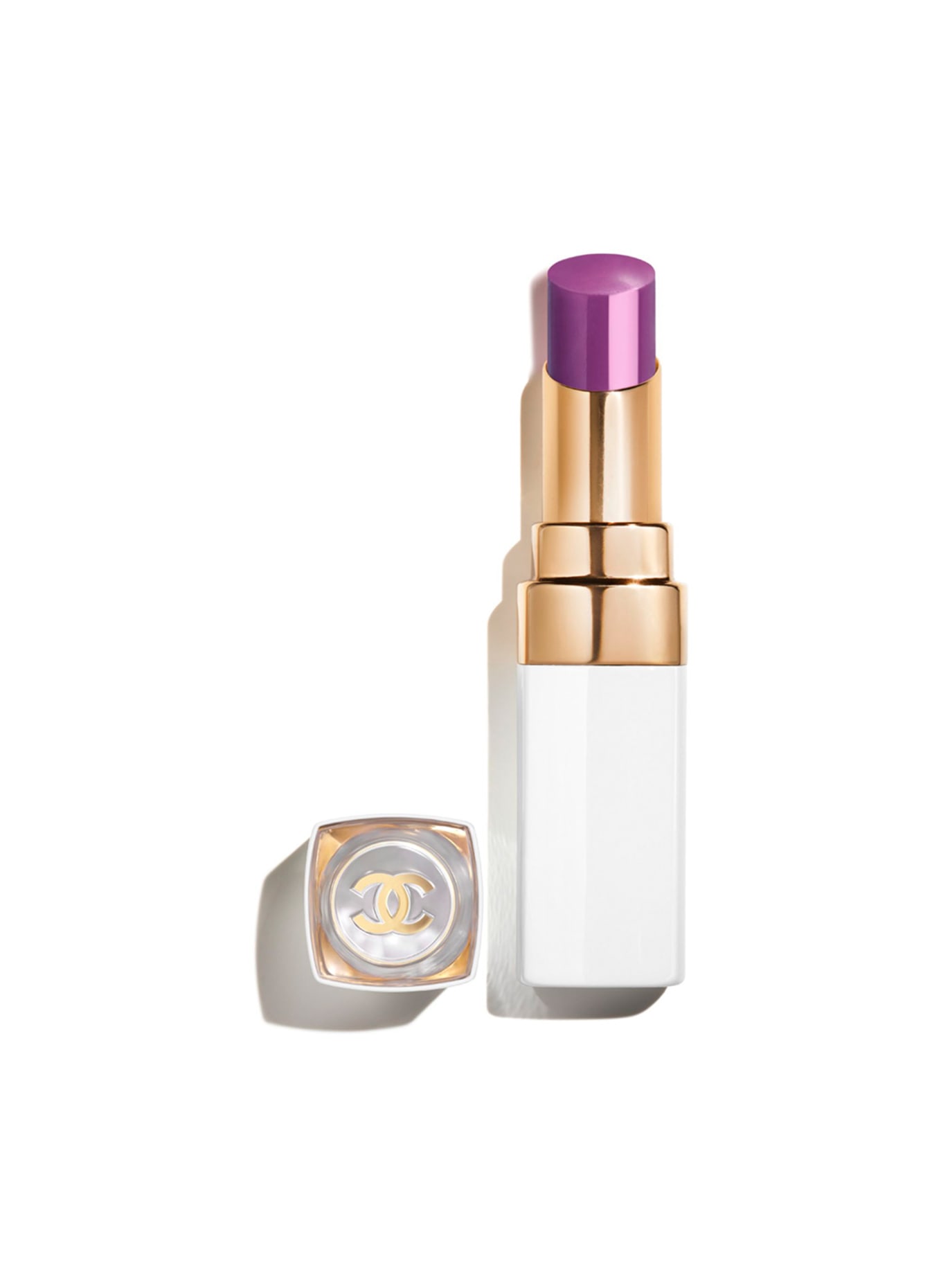 CHANEL ROUGE COCO BAUME - LESKLÝ: CHARMING LILAC