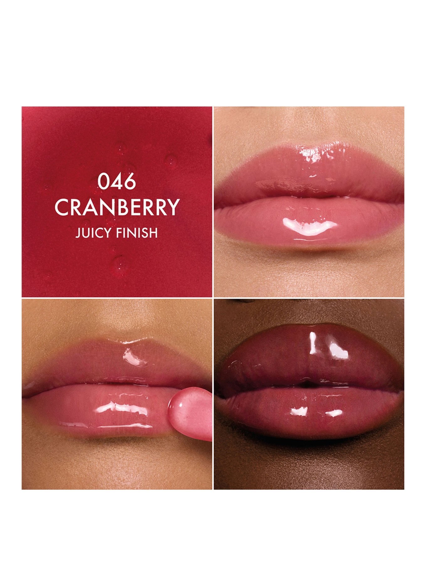 DIOR DIOR ADDICT LIP GLOW OIL: 046 CRANBERRY