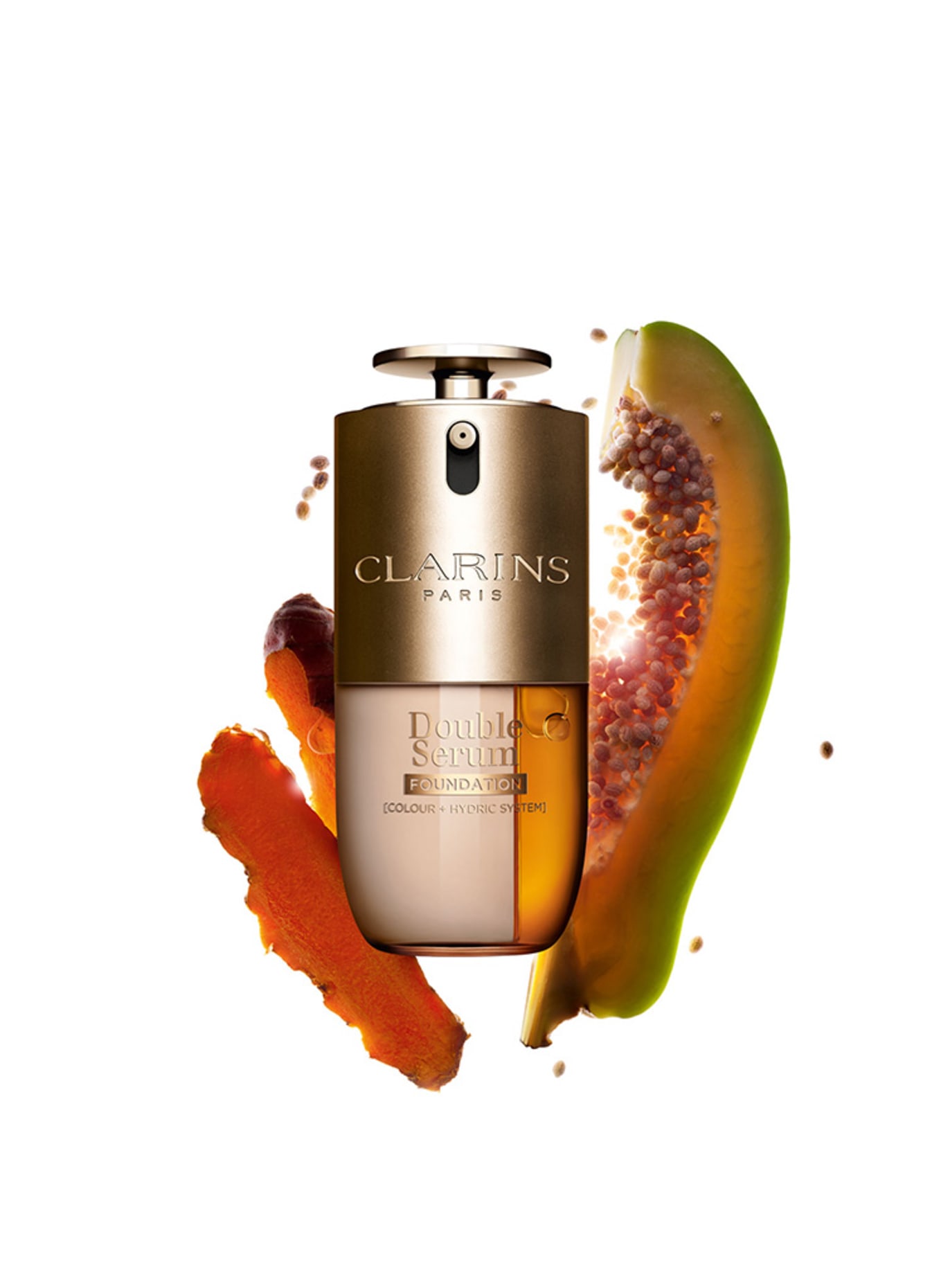 CLARINS DOUBLE SERUM FOUNDATION: L1C