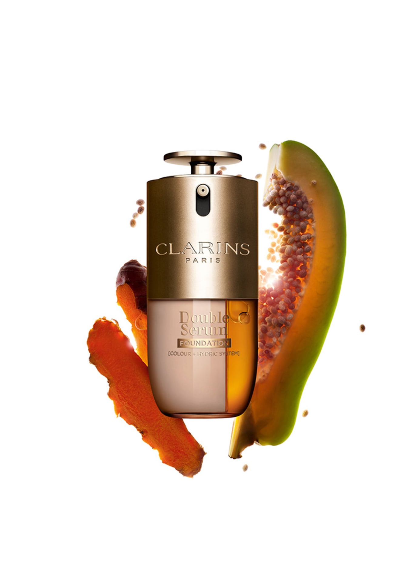 CLARINS DOUBLE SERUM FOUNDATION: L2C