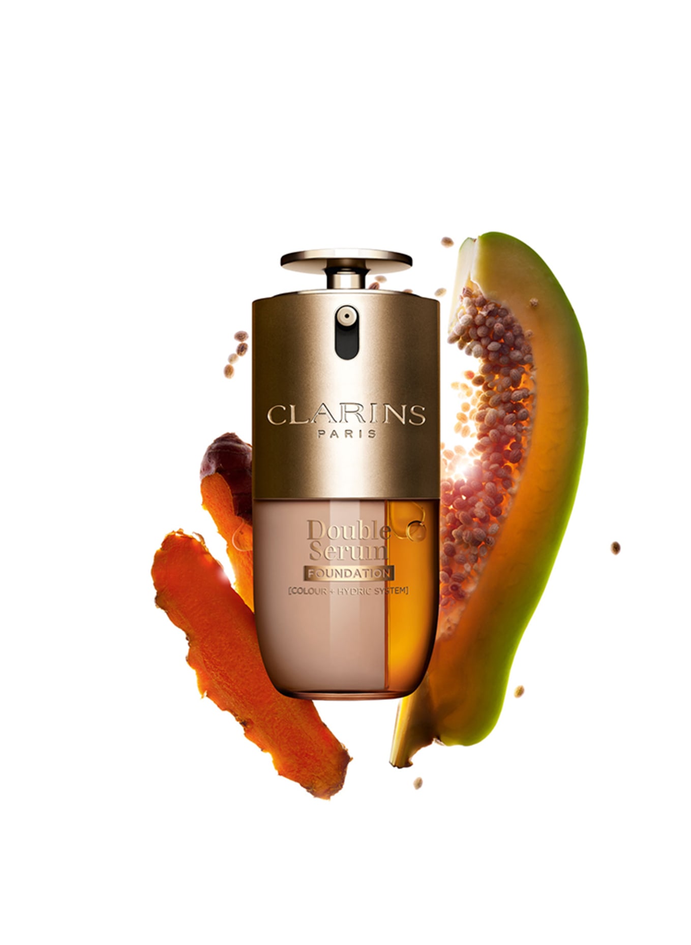 CLARINS DOUBLE SERUM FOUNDATION: L4C