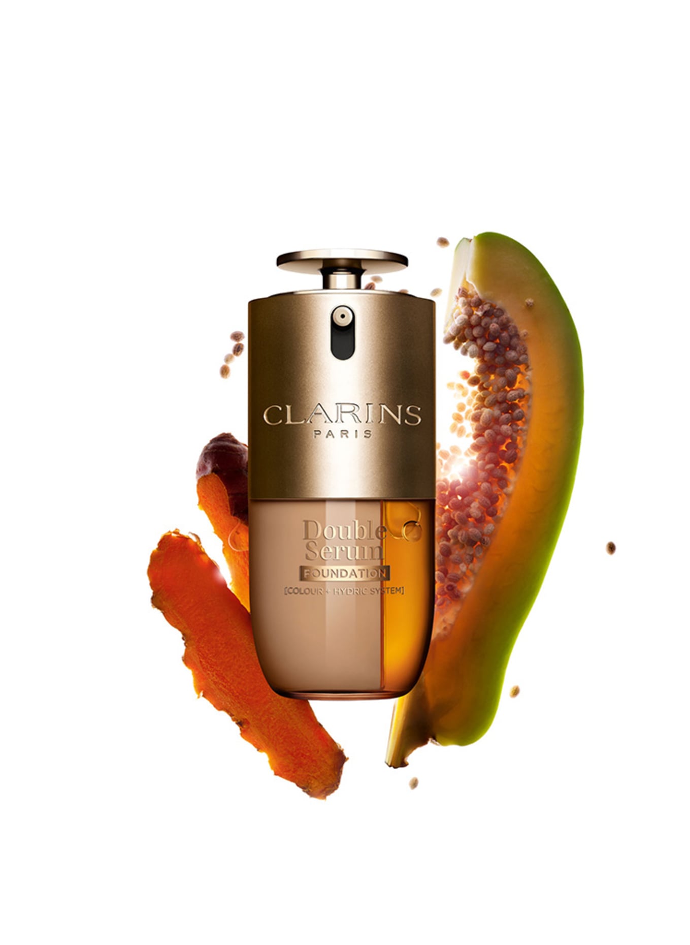 CLARINS DOUBLE SERUM FOUNDATION: M4W