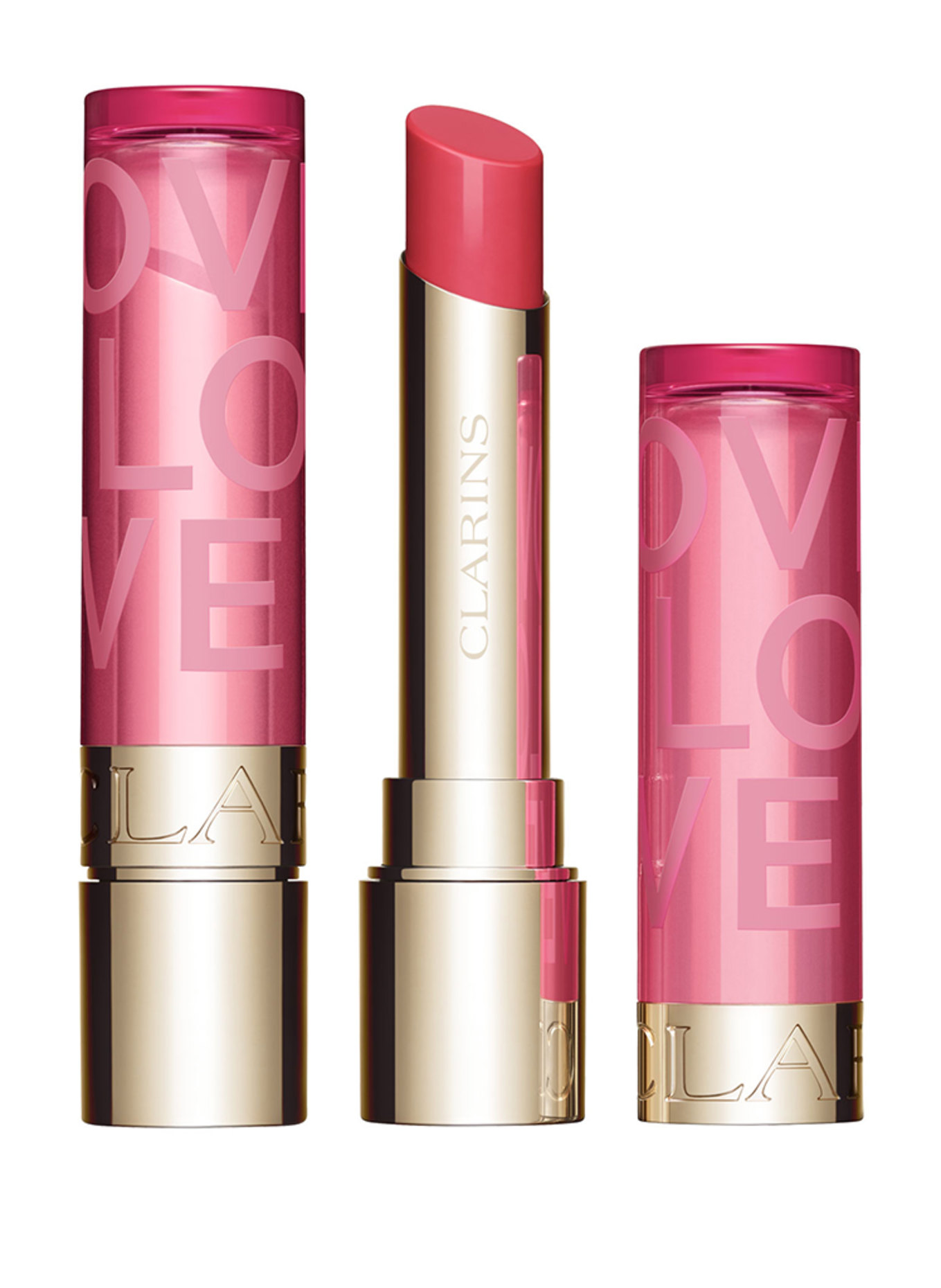 CLARINS LOVE LIP OIL BALM: 8 ROSY KISS