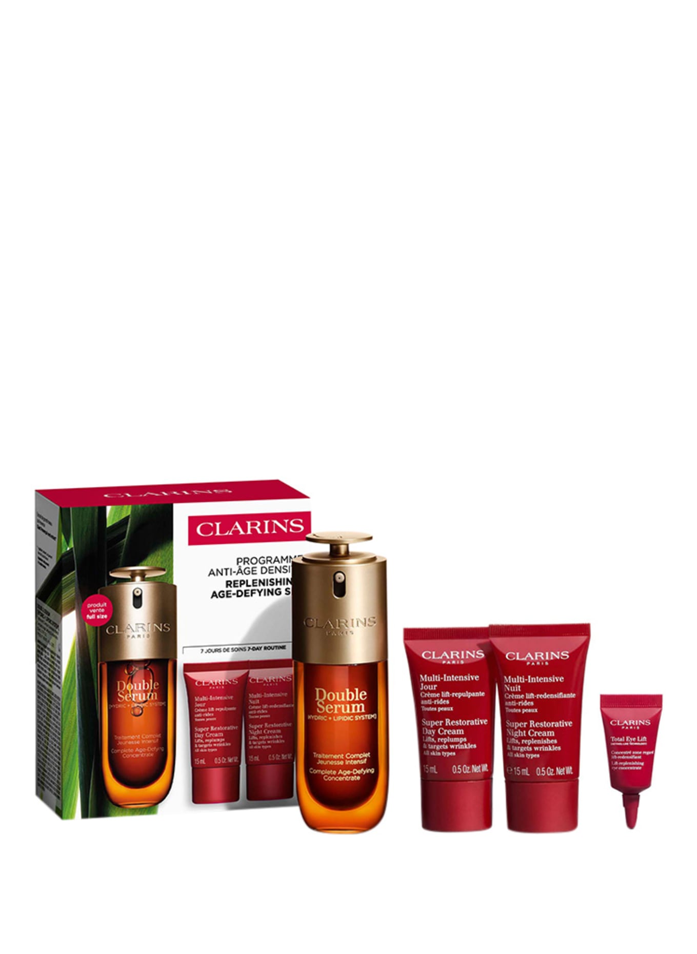 CLARINS REPLENISHING AGE-DEFYING SET