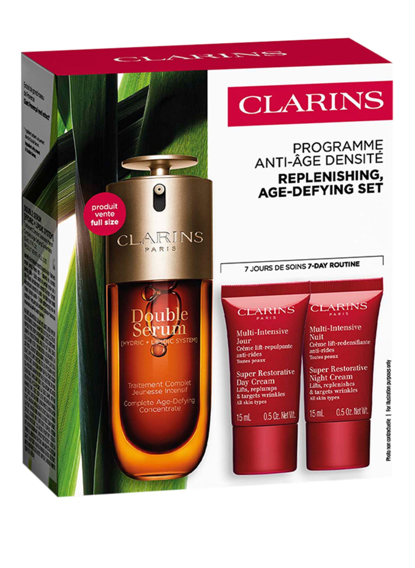 CLARINS REPLENISHING AGE-DEFYING SET