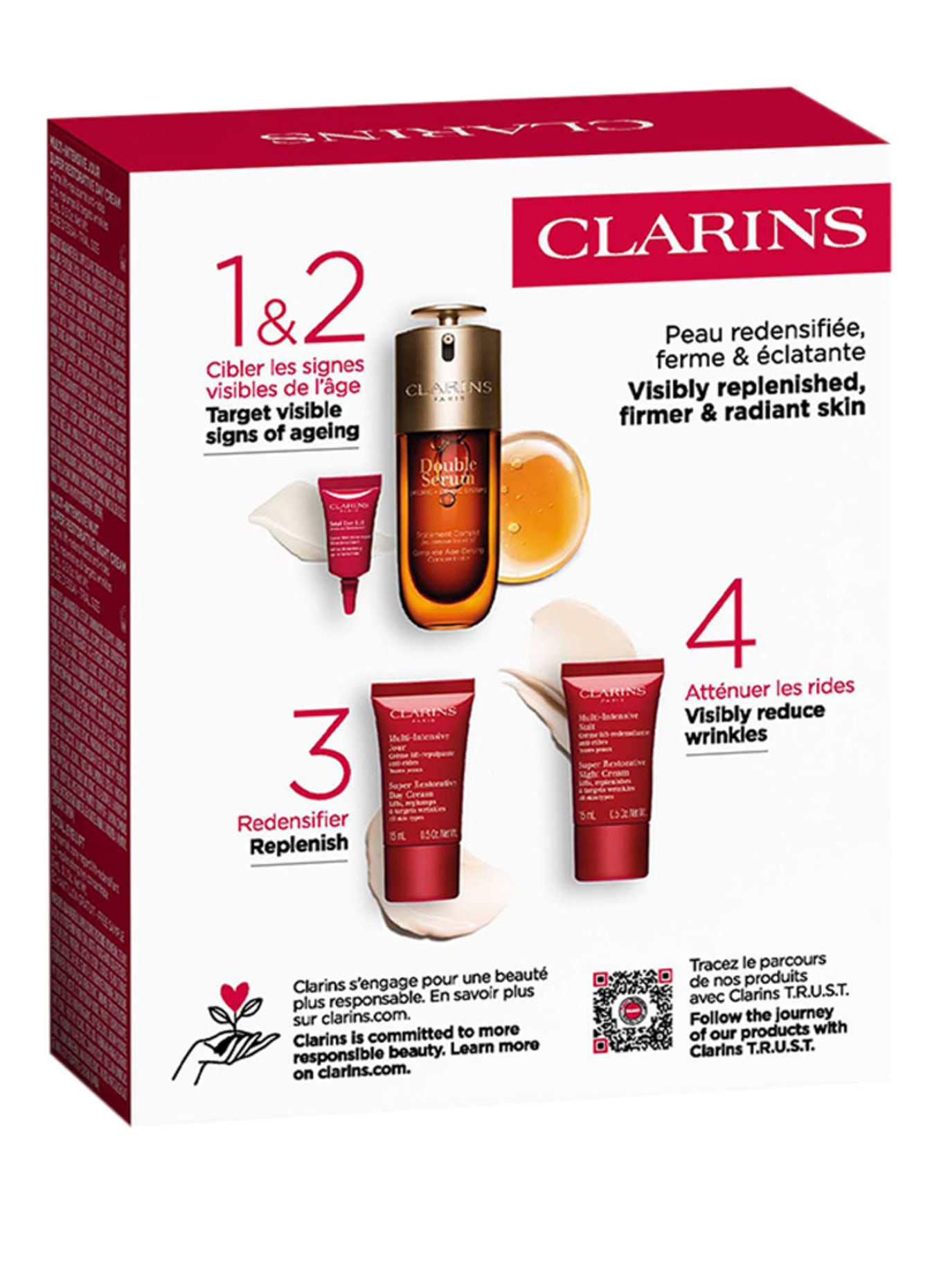 CLARINS REPLENISHING AGE-DEFYING SET