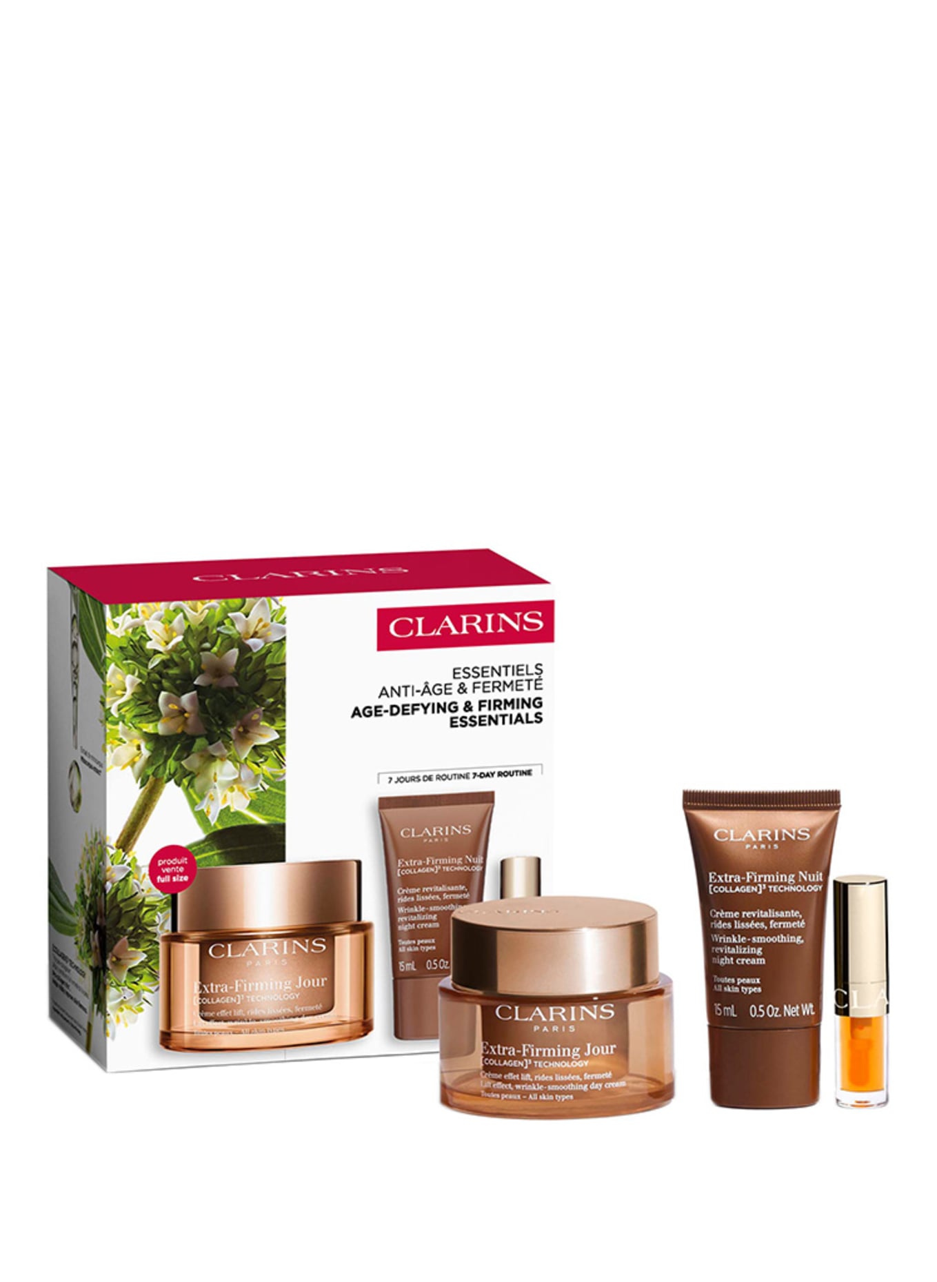 CLARINS AGE-DEFYING &amp; FIRMING ESSENTIALS