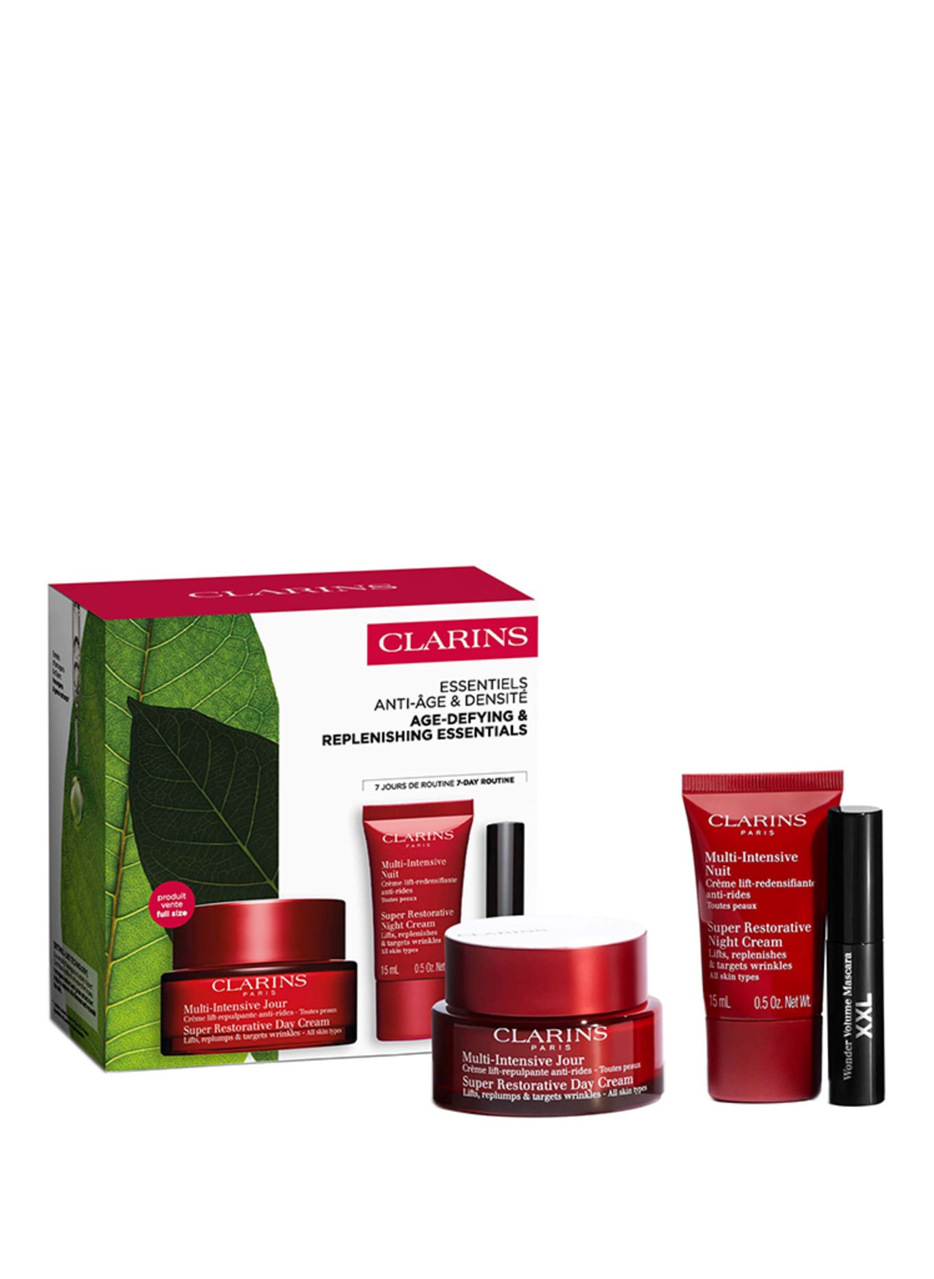 CLARINS AGE-DEFYING &amp; REPLENISHING ESSENTIALS
