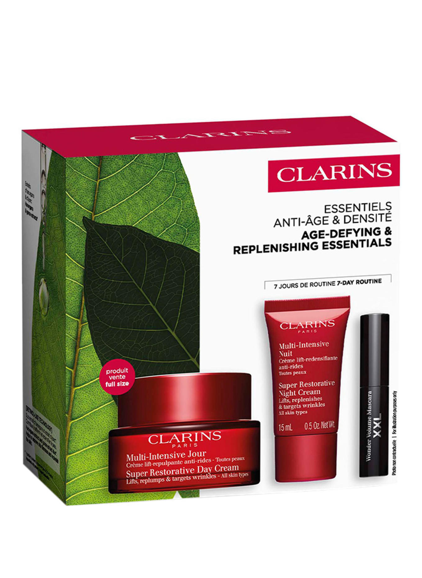 CLARINS AGE-DEFYING &amp; REPLENISHING ESSENTIALS