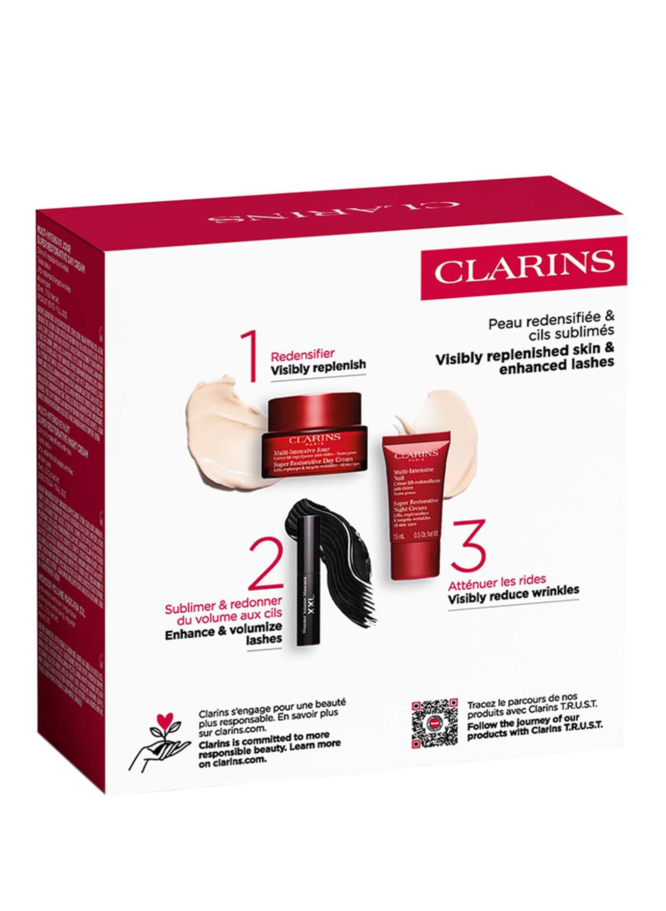 CLARINS AGE-DEFYING &amp; REPLENISHING ESSENTIALS
