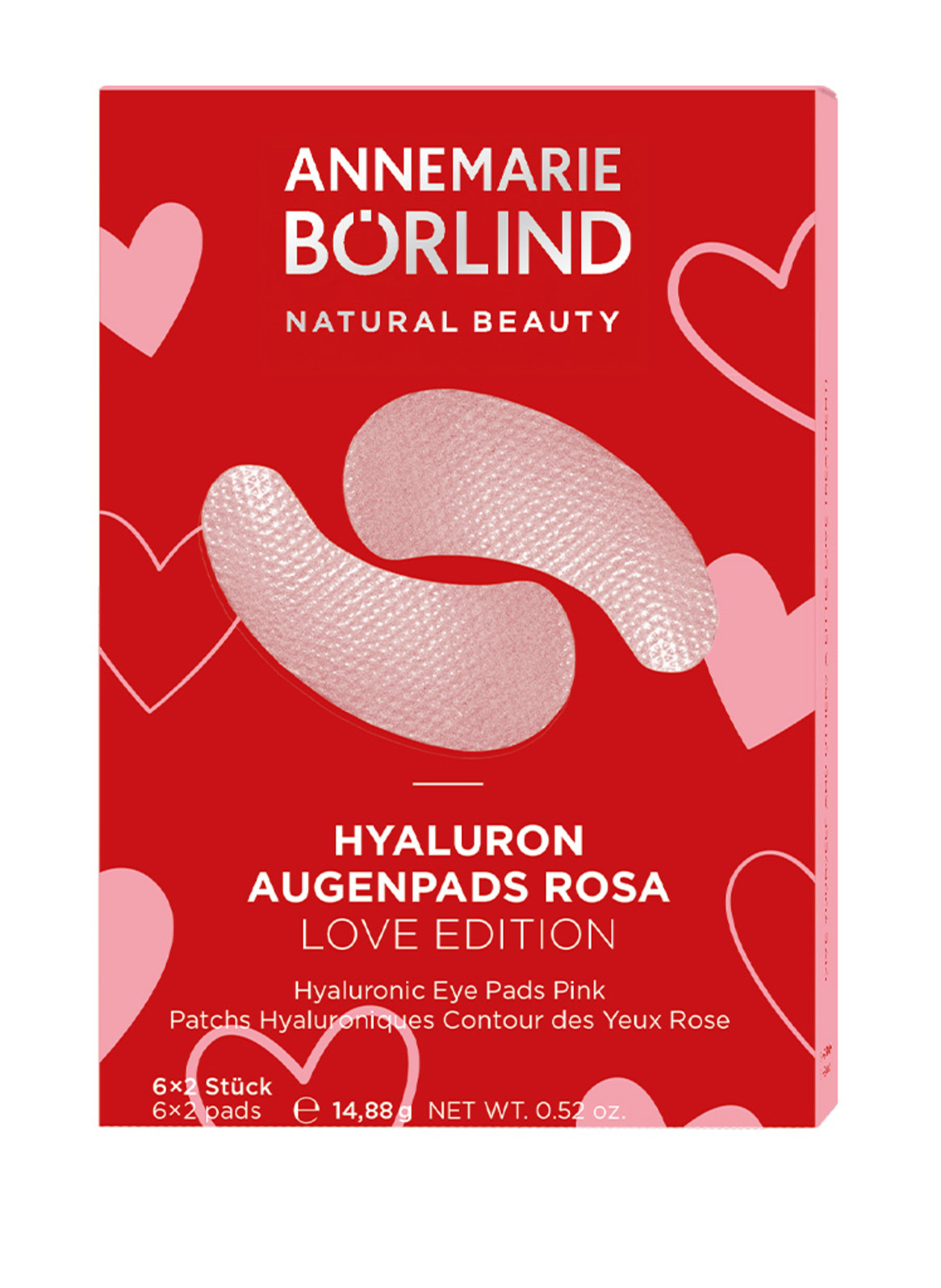 ANNEMARIE BÖRLIND HYALURON OOGPADS ROZE
