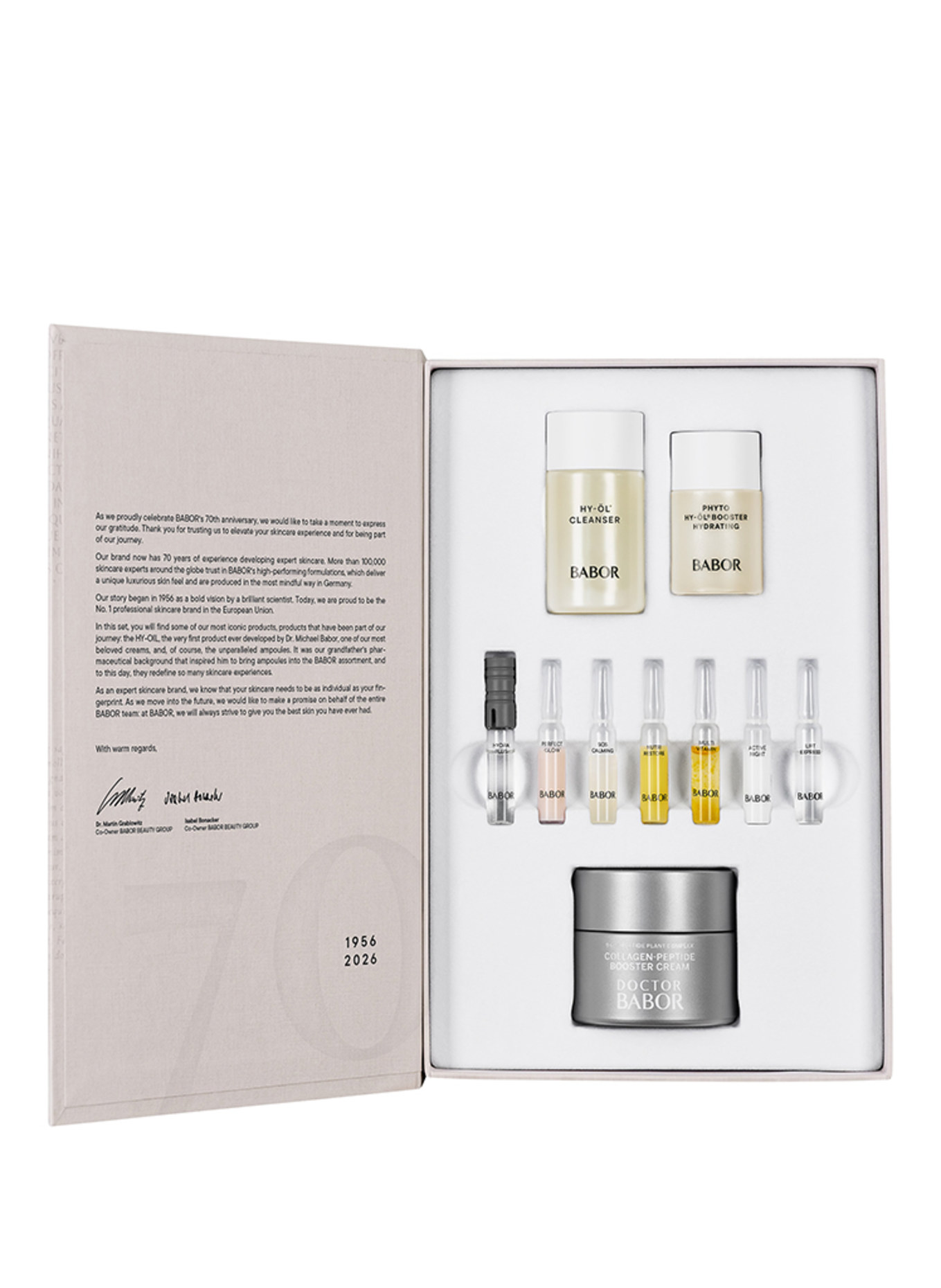 BABOR AMPOULE CONCENTRATES - 70 ANNIVERSARY SET