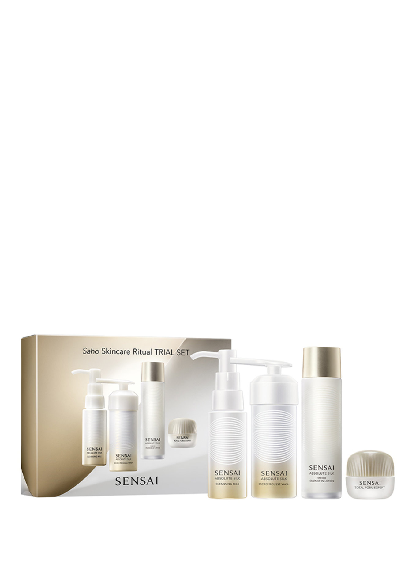 SENSAI SAHO SKINCARE RITUAL TRIAL SET