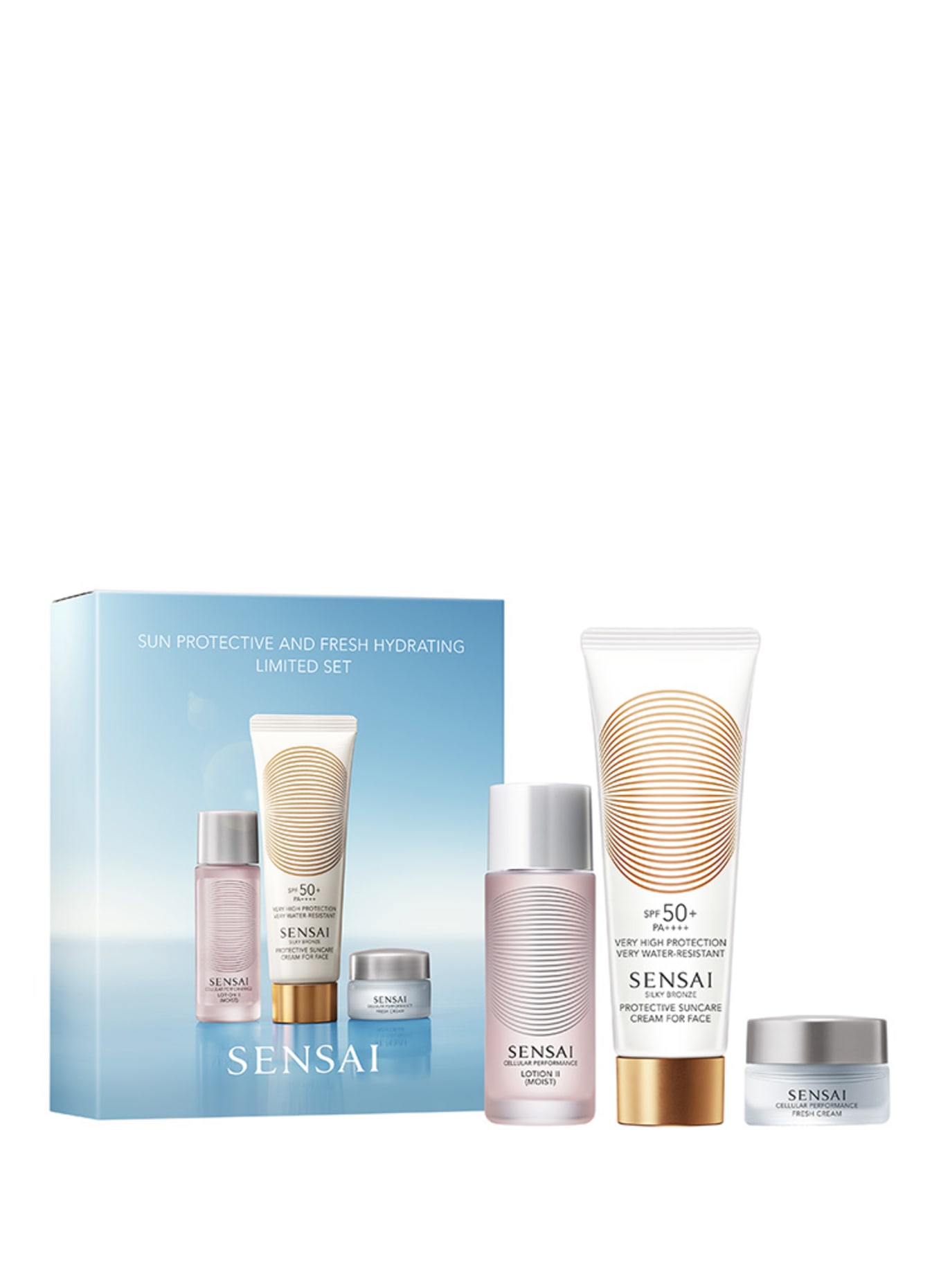 SENSAI SUN PROTECTIVE AND FRESH HYDRATING LIMITED SET