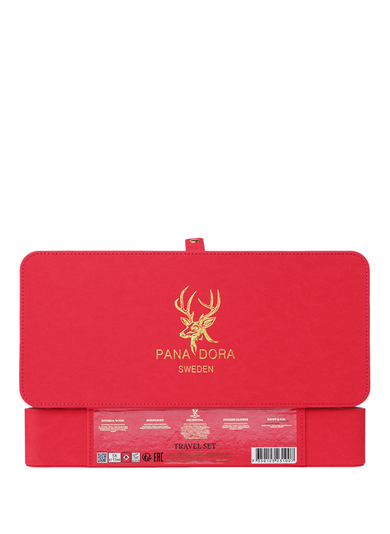 PANA DORA SET DE VOYAGE - ROUGE