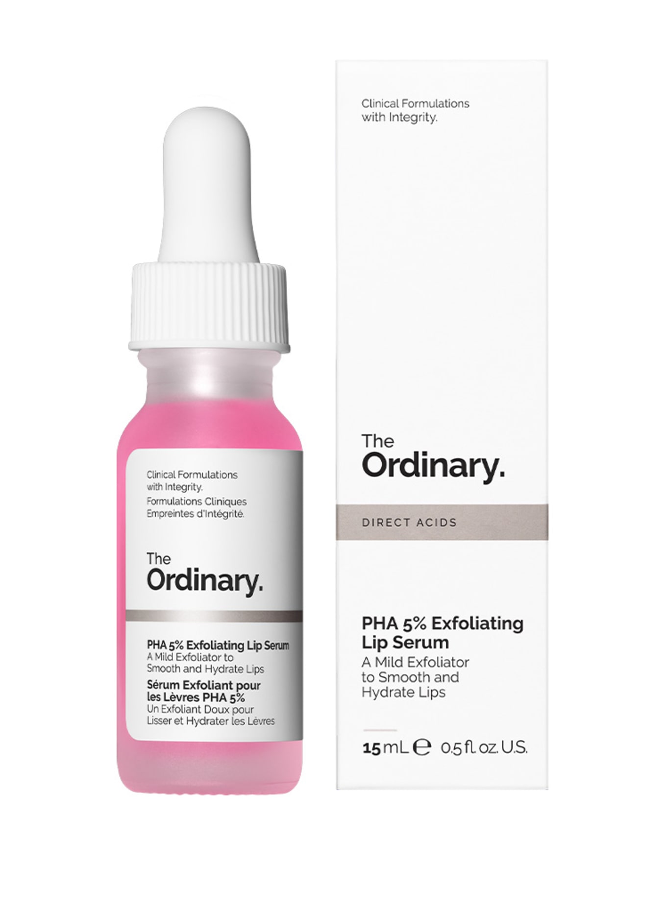 The Ordinary. PHA 5% EXFOLIËREND LIP SERUM