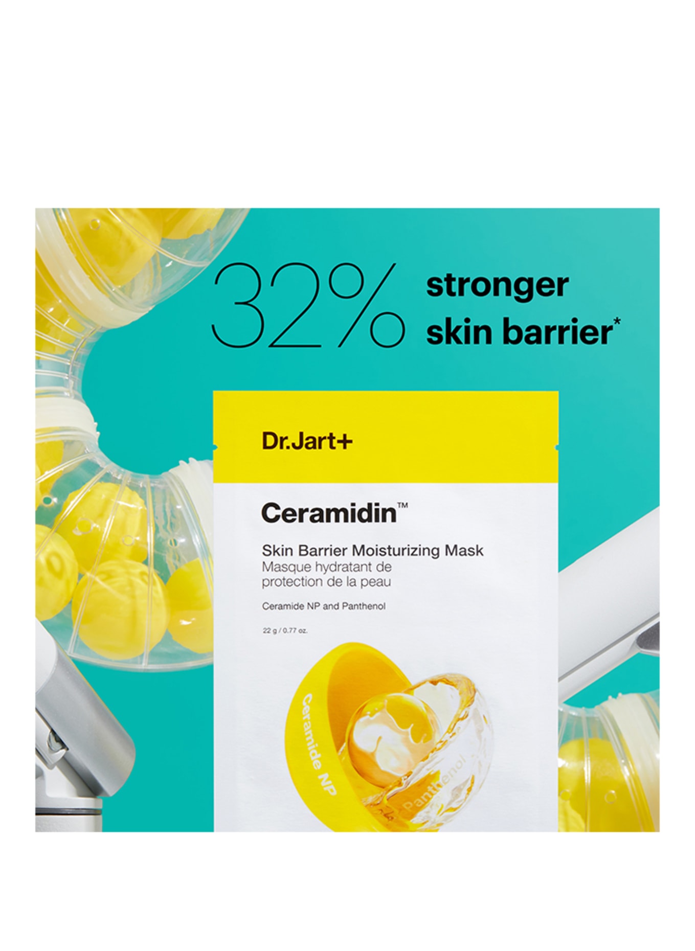 Dr.Jart+ MASQUE HYDRATANT BARRIÈRE CÉRÉMIDINE