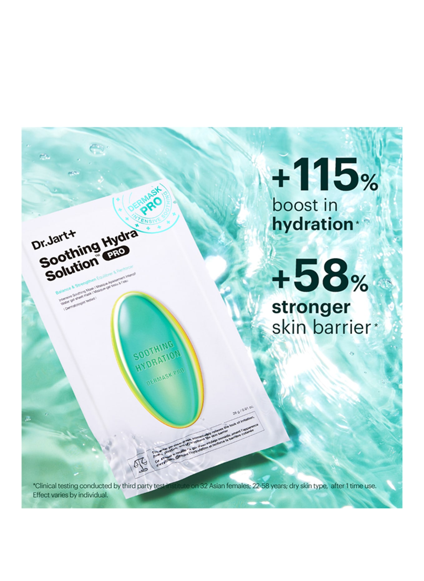 Dr.Jart+ DERMASK SOLUTION APAISANTE HYDRA PRO