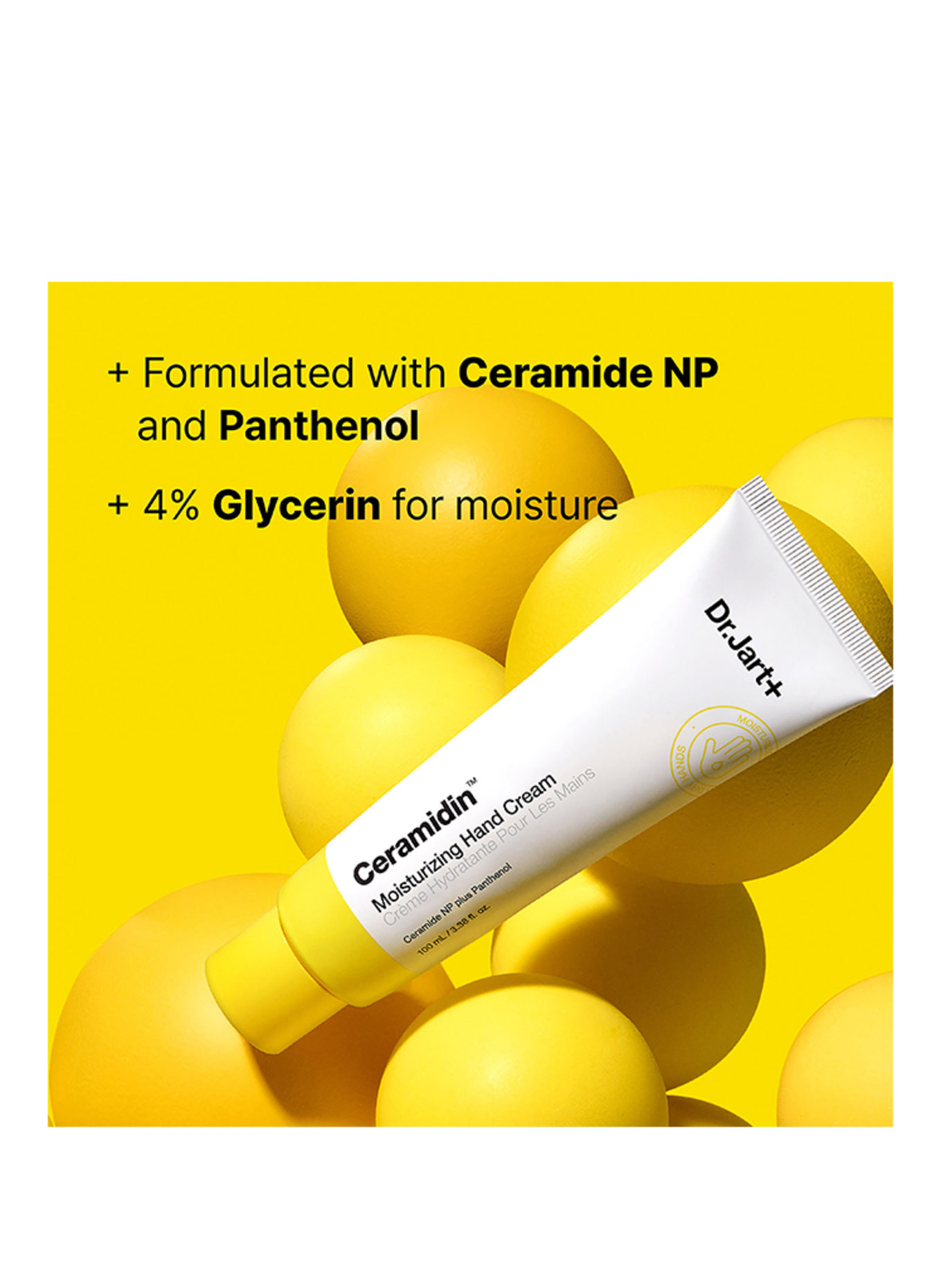Dr.Jart+ CERAMIDIN MOISTURIZING HAND CREAM