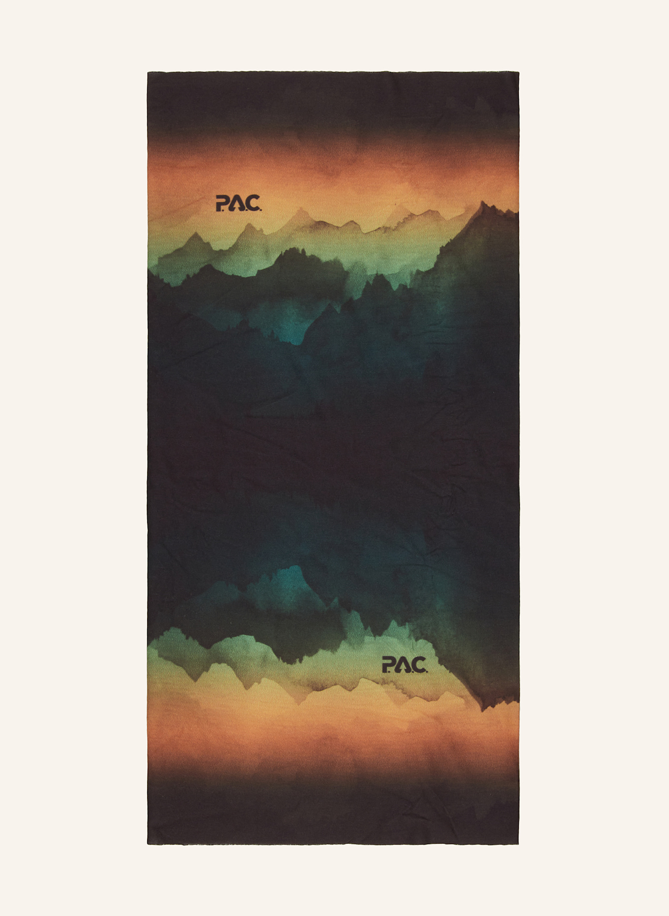 P.A.C. Chusta wielofunkcyjna UV PROTECTOR + COLORSIA: GRANATOWY / CIEMNOPOMARAŃCZOWY / PETROL