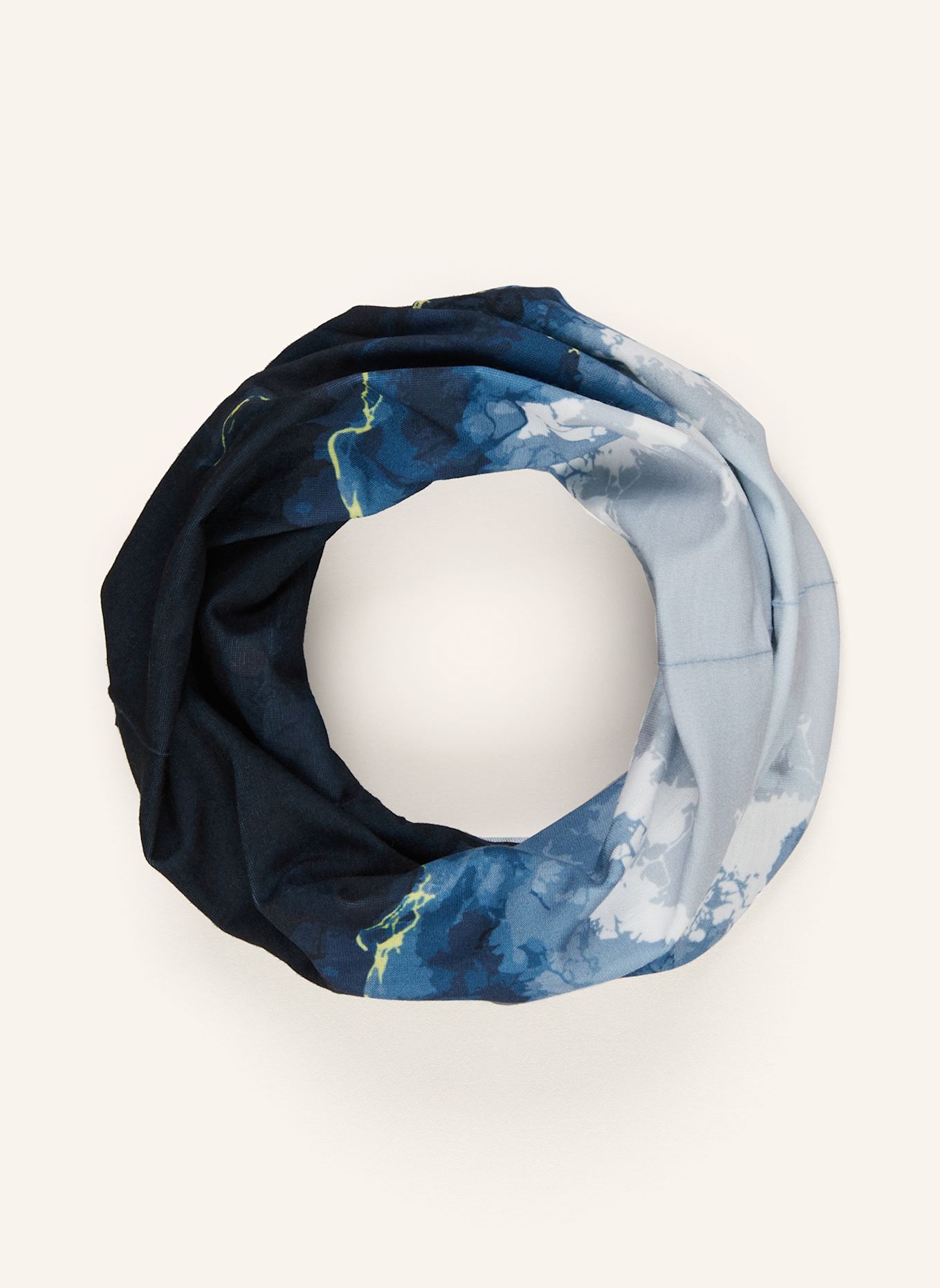 P.A.C. Multifunkční šátek UV PROTECTOR + COLORSIA: TMAVĚ MODRÁ / MODRÁ / ČERNOŠEDÁ