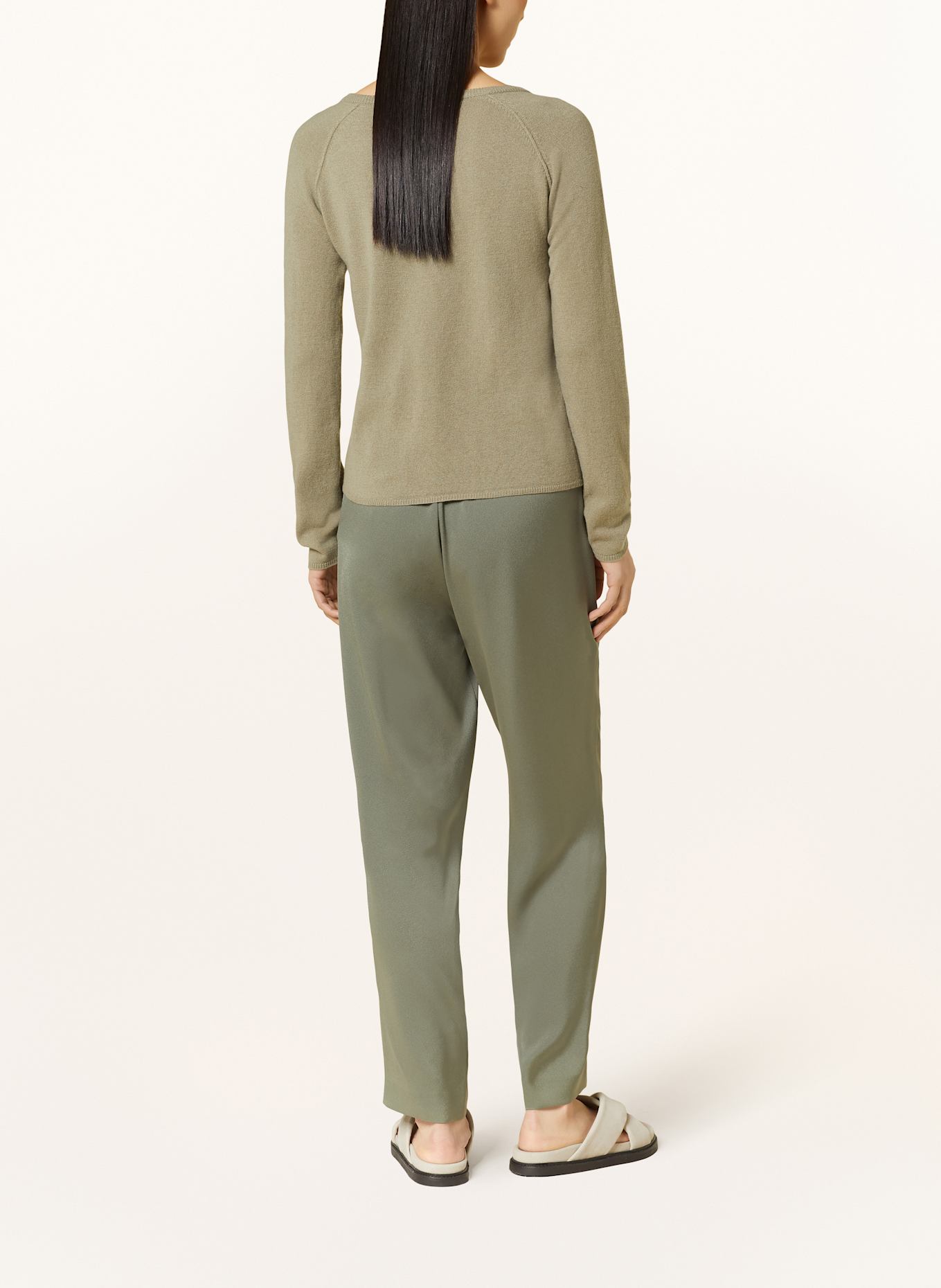 rosemunde Cardigan LAICA with cashmere: TAUPE