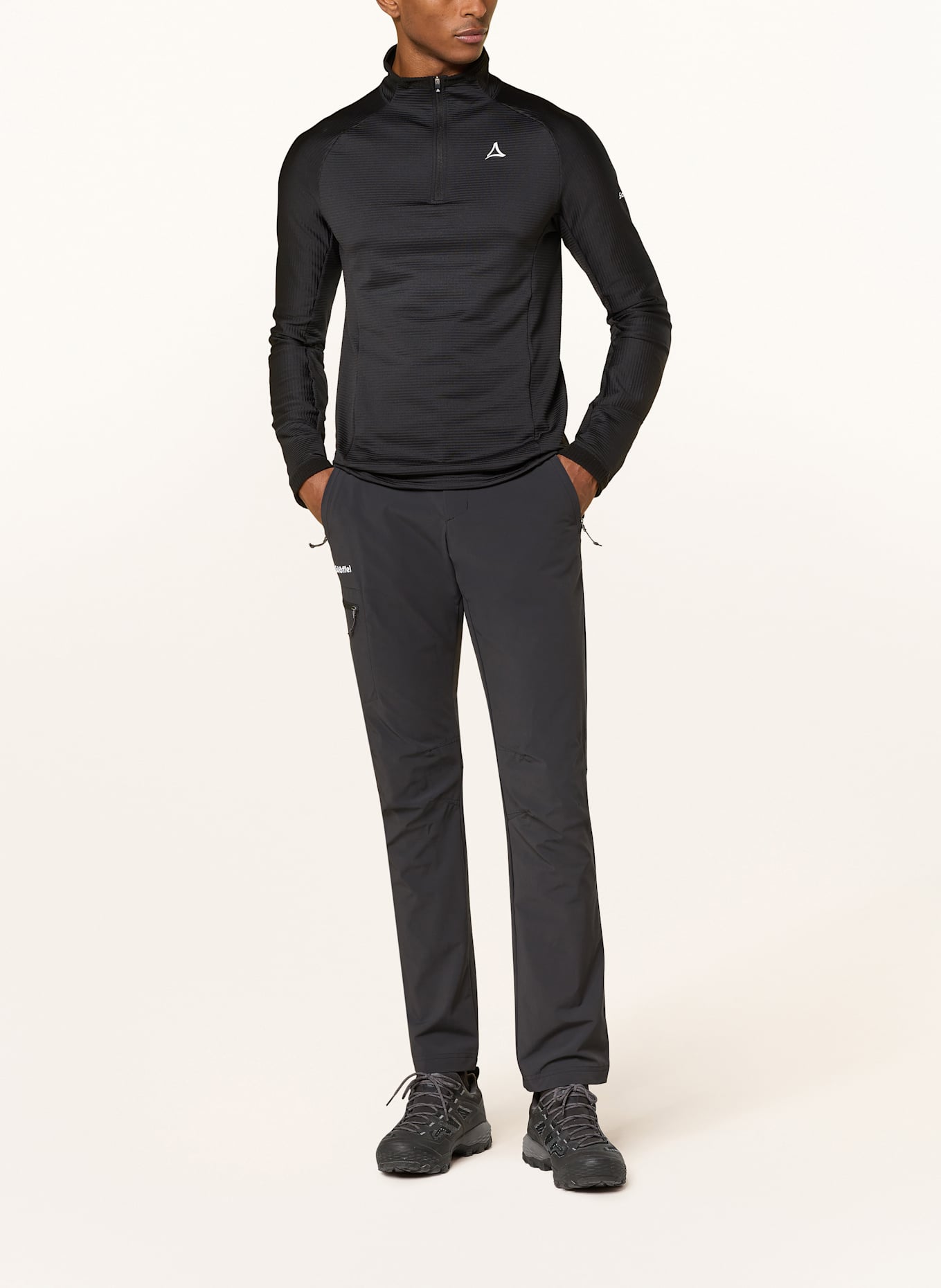 Schöffel Trekkinghose FOLKSTONE: SCHWARZ