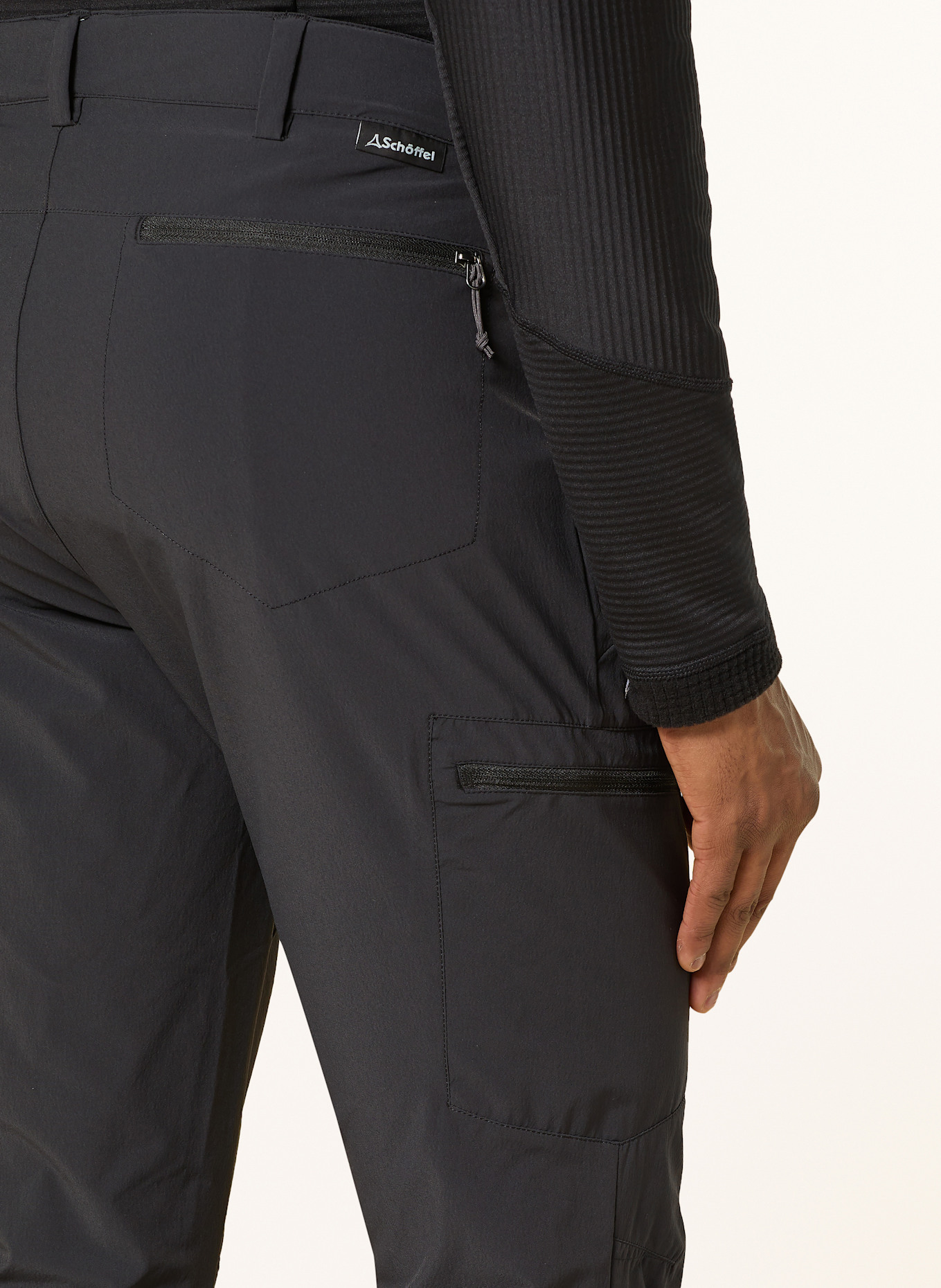 Schöffel Trekkinghose FOLKSTONE: SCHWARZ