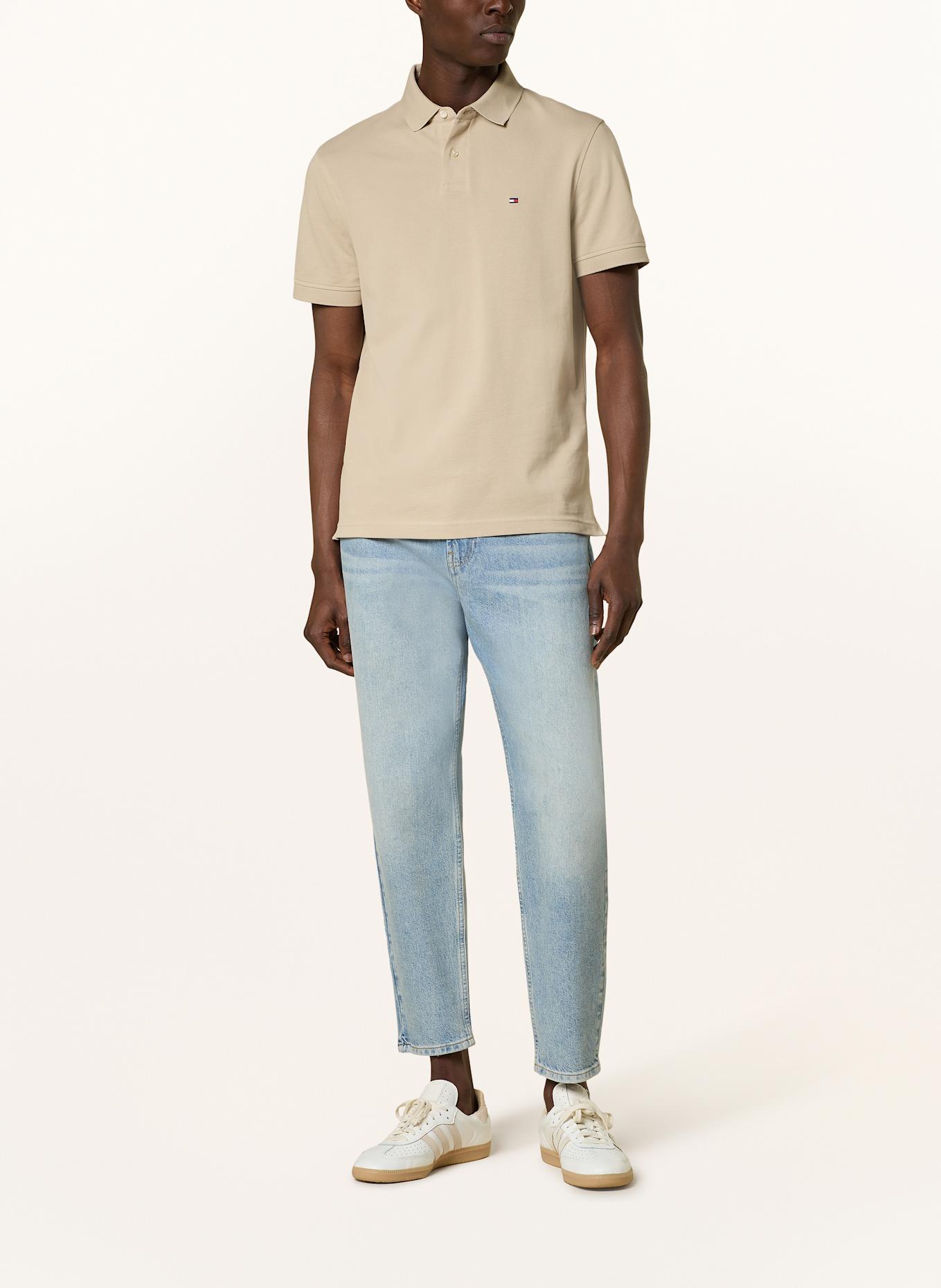 TOMMY HILFIGER Piqué-Poloshirt Regular Fit: BEIGE