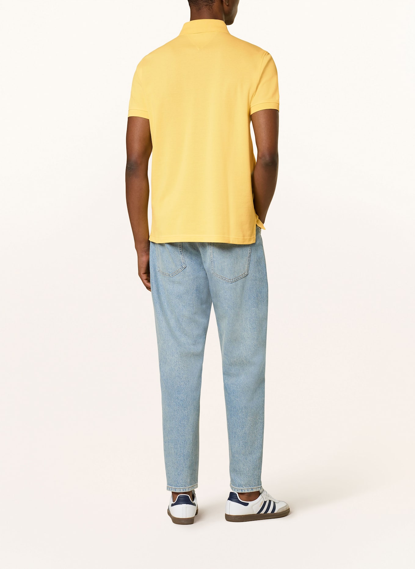 TOMMY HILFIGER Piqué-Poloshirt Regular Fit: GELB