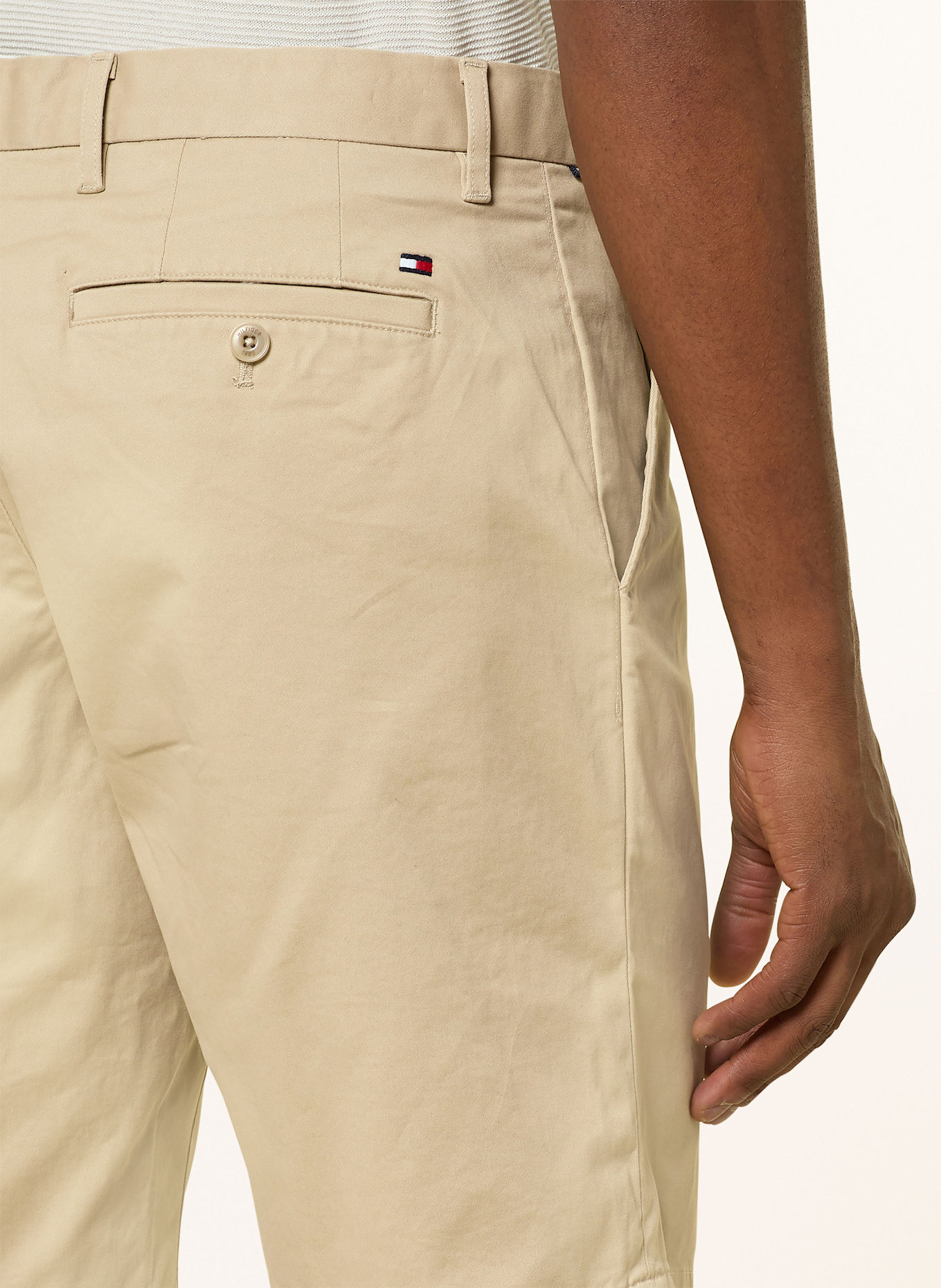 TOMMY HILFIGER Chinoshorts HARLEM Relaxed Tapered Fit: BEIGE