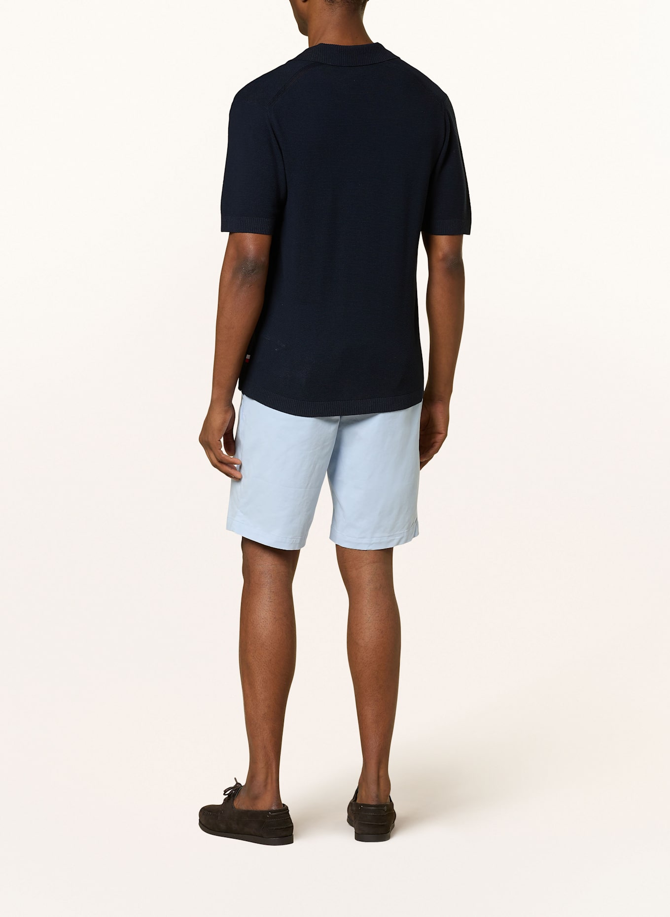TOMMY HILFIGER Chinoshorts HARLEM Relaxed Tapered Fit: HELLBLAU