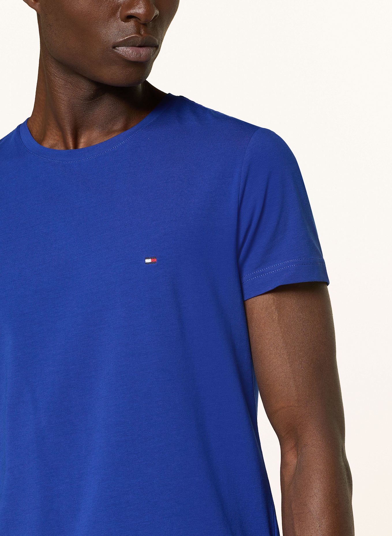 TOMMY HILFIGER T-Shirt: BLAU
