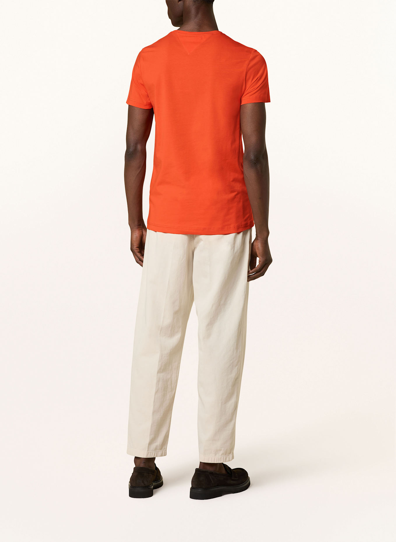 TOMMY HILFIGER T-Shirt: ORANGE