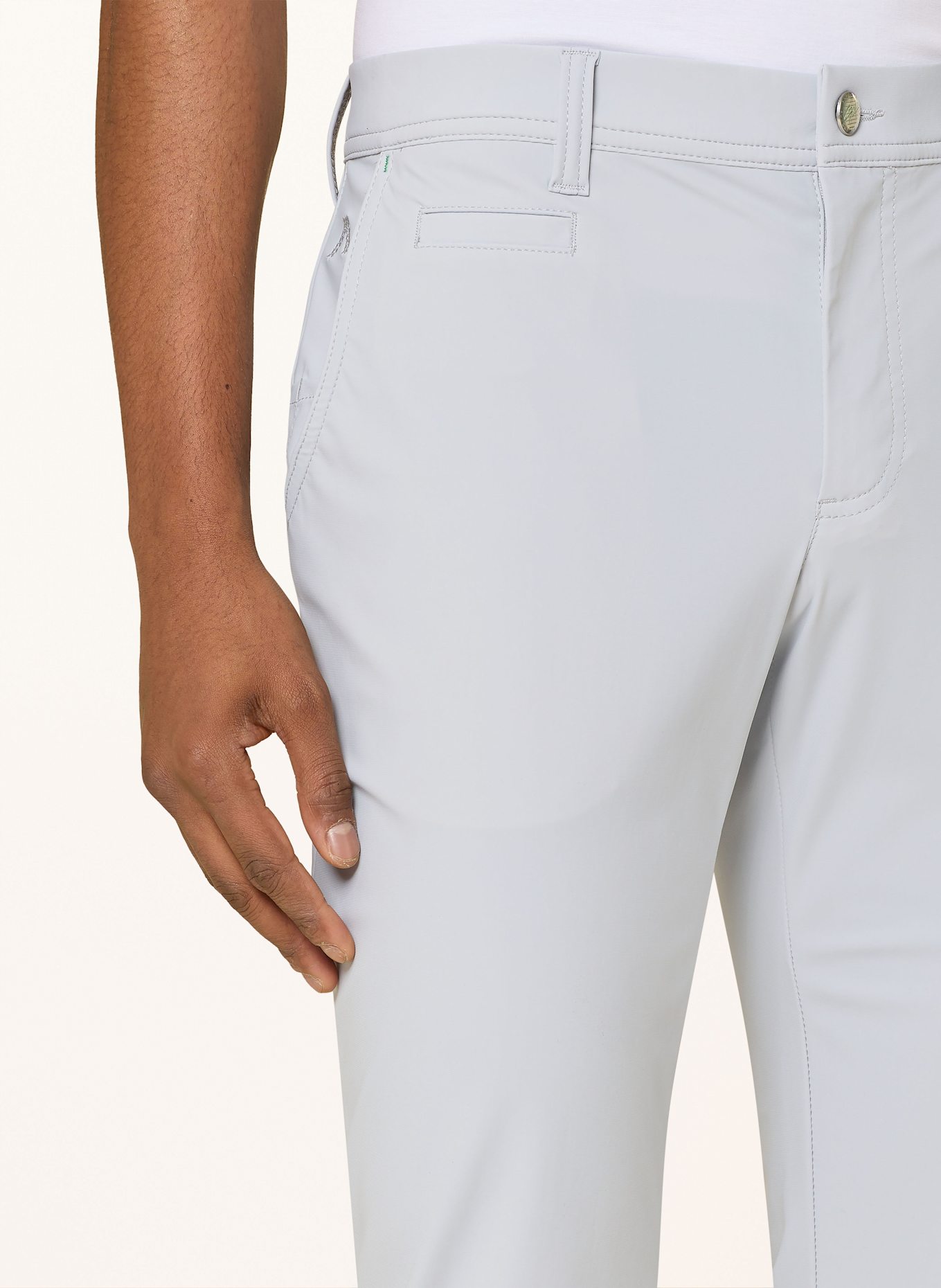 ALBERTO Spodnie golfowe ROOKIE: JASNOCZARY