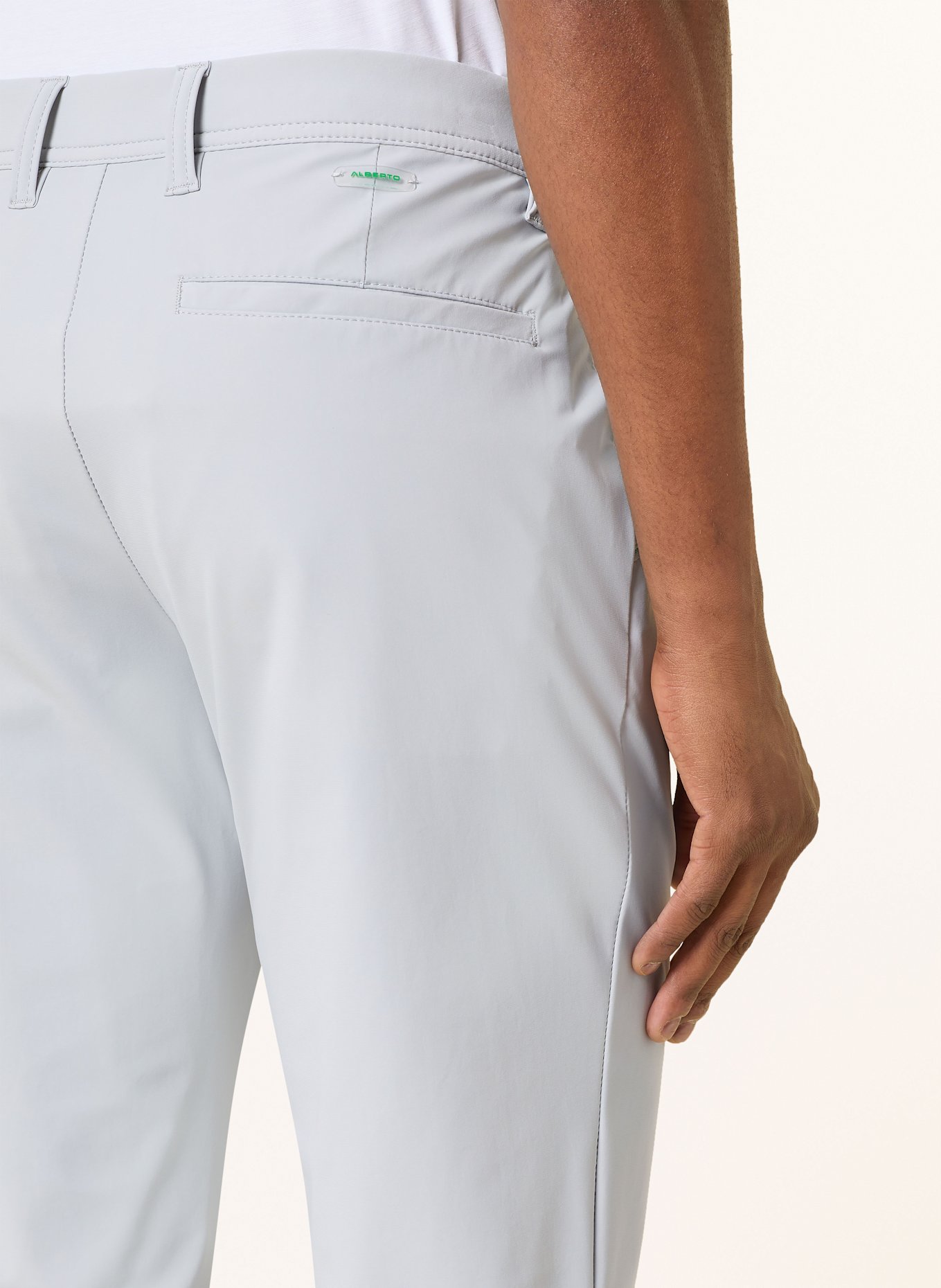 ALBERTO Spodnie golfowe ROOKIE: JASNOCZARY