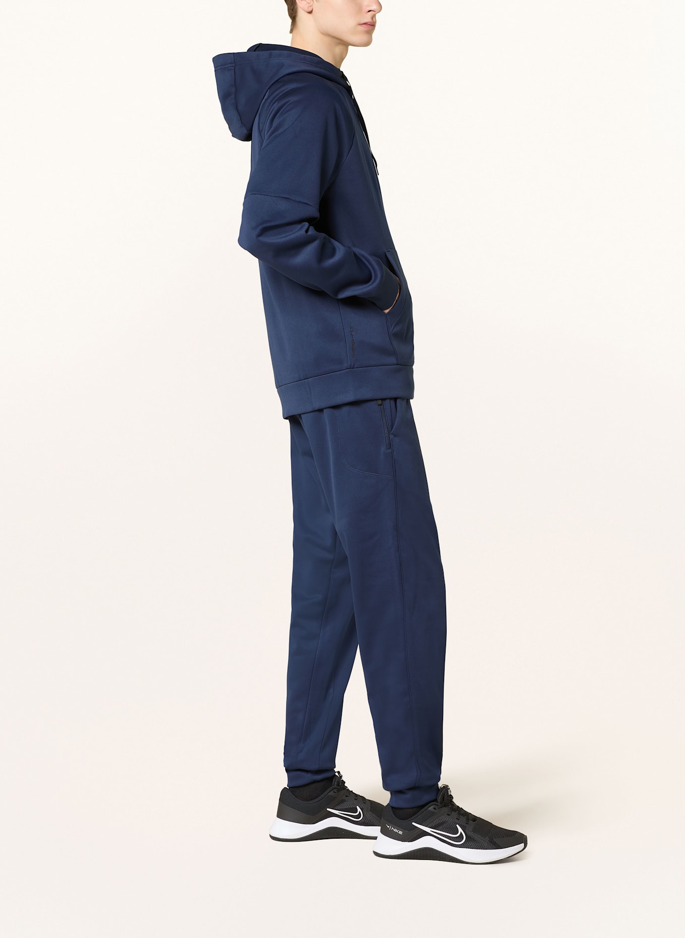 Nike Trainingsjacke THERMA-FIT: DUNKELBLAU