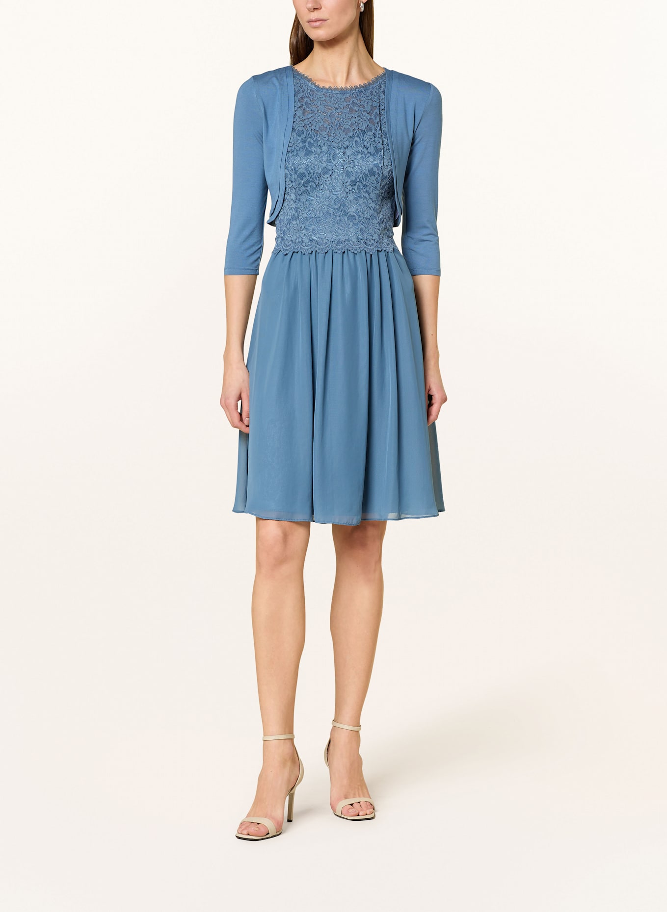 Suddenly Princess Bolero mit 3/4-Arm: BLAUGRAU