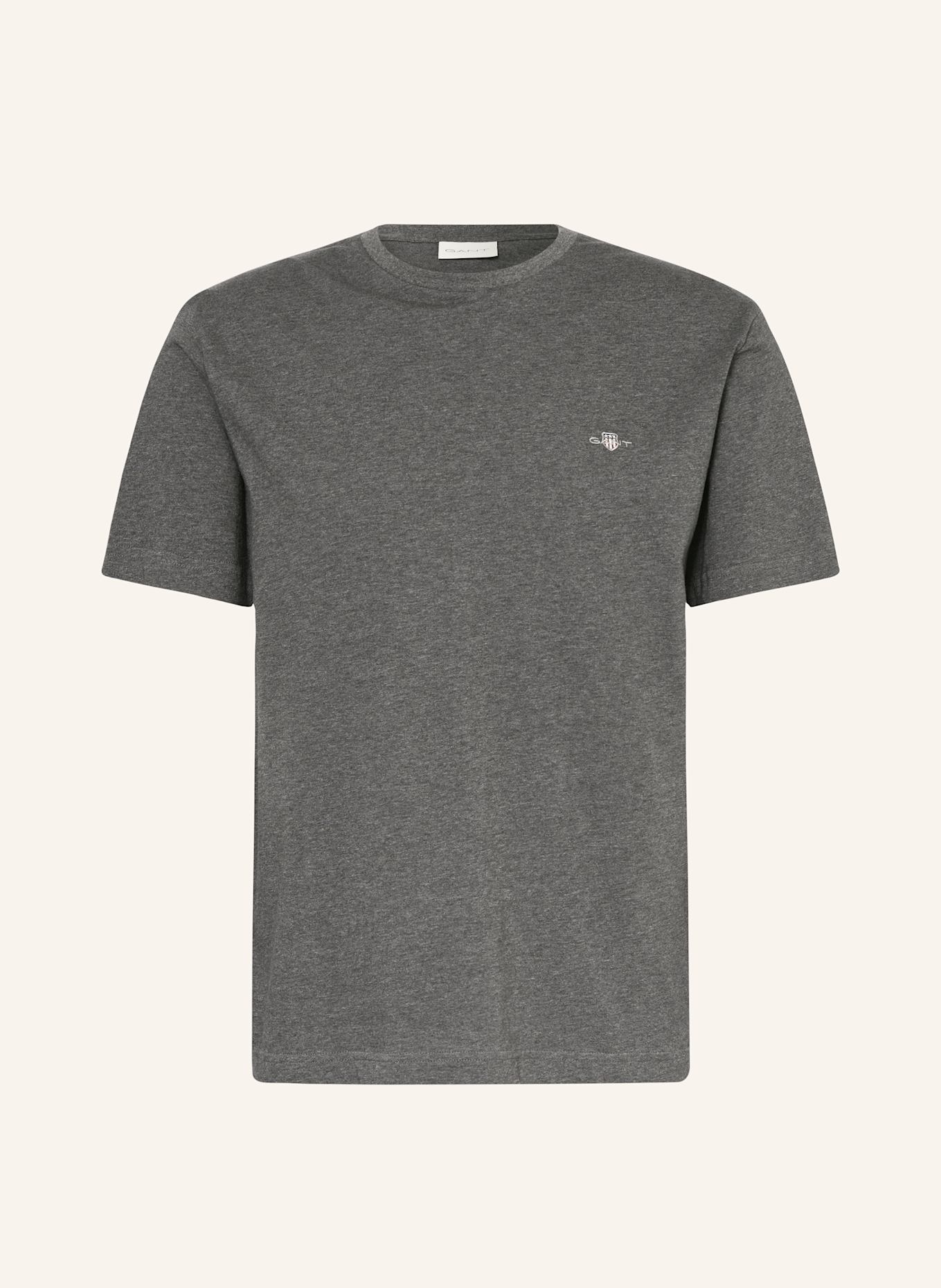 GANT T-Shirt: DUNKELGRAU