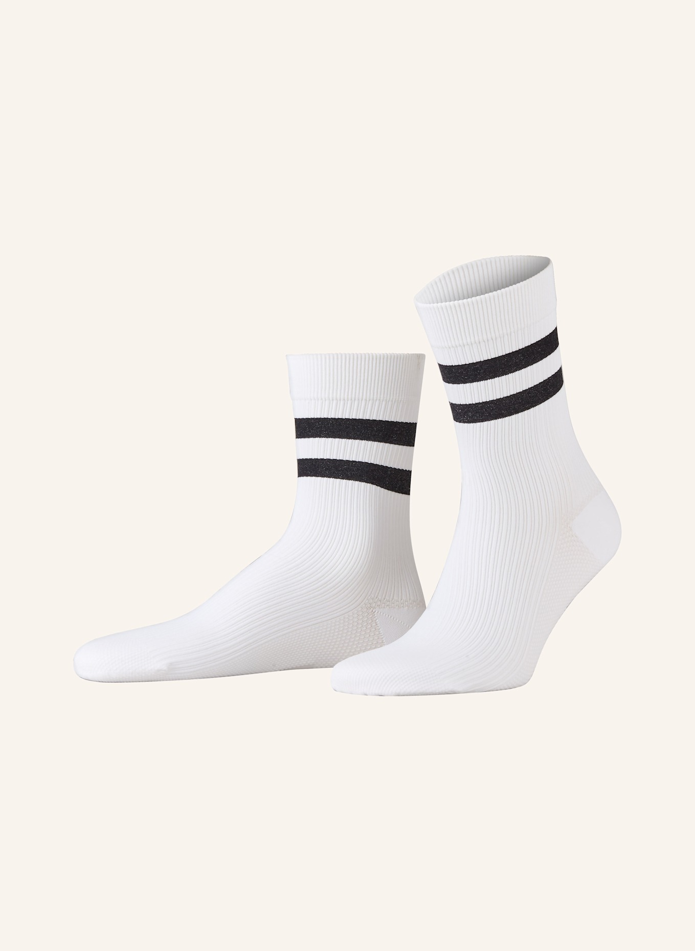 ITEM m6 Socken SNEAKER COTTON CONSCIOUS RIBBED mit Kompression: 351 white/black