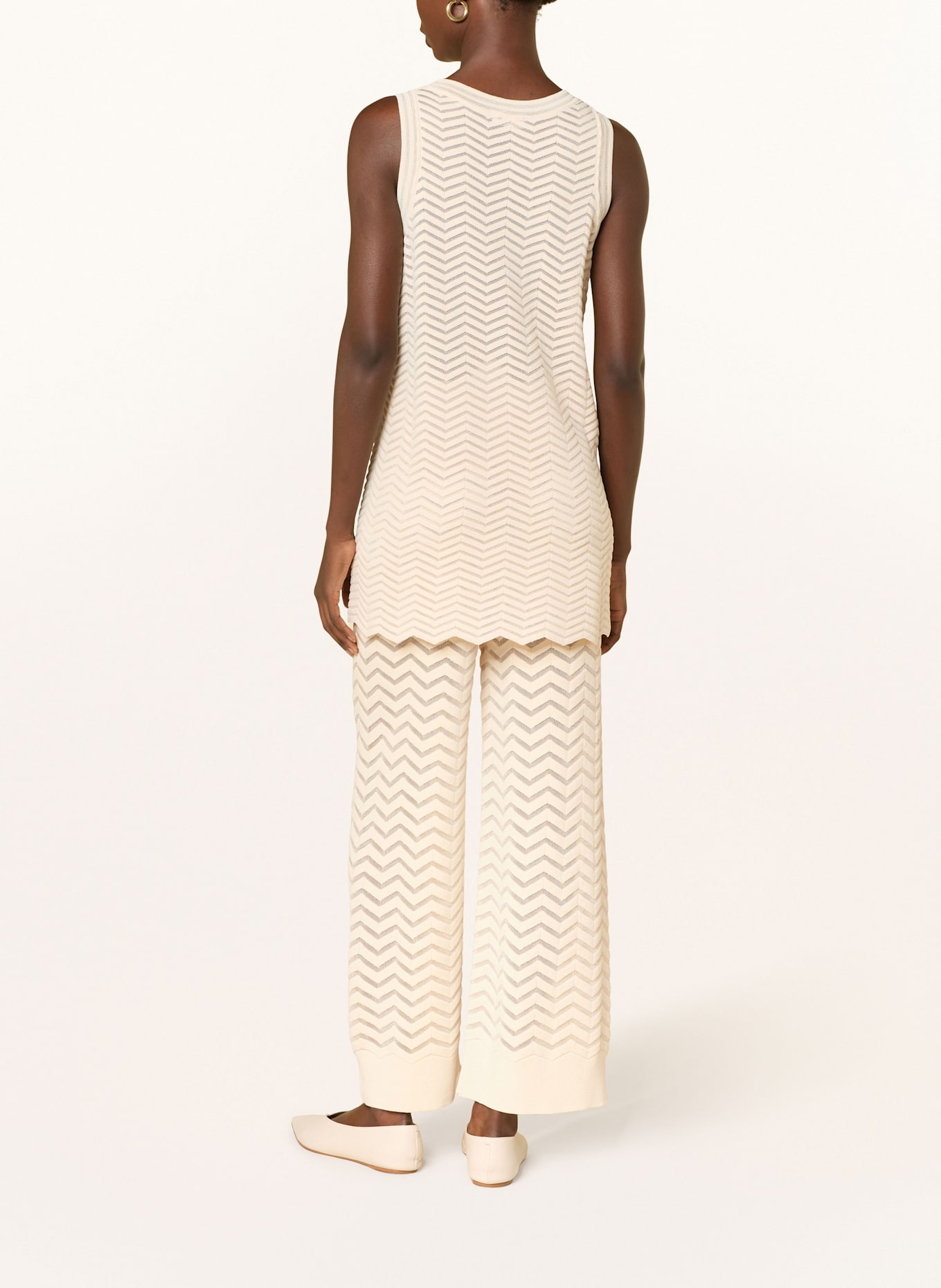 RIANI Strickhose: CREME