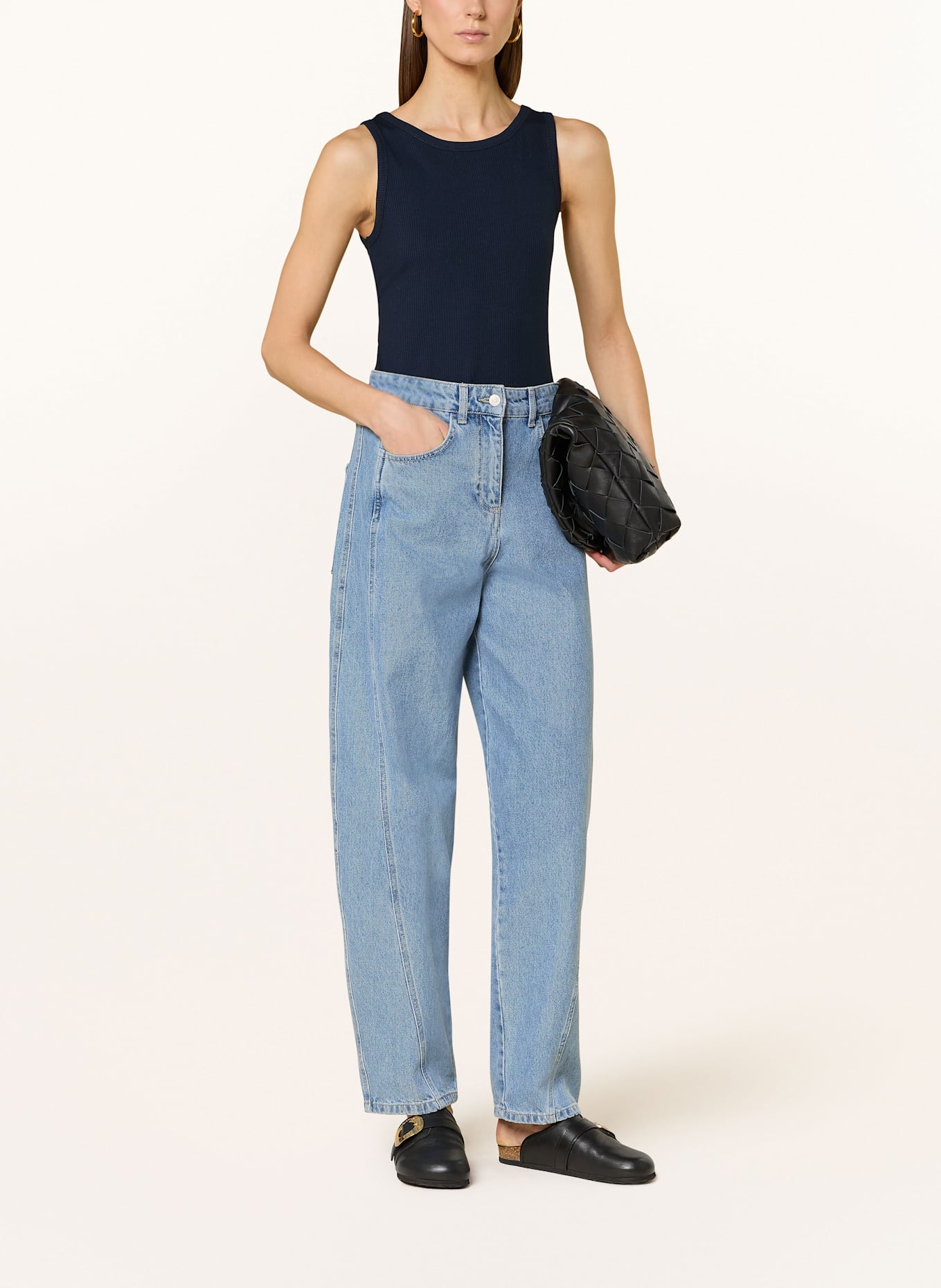 oui Top: DUNKELBLAU