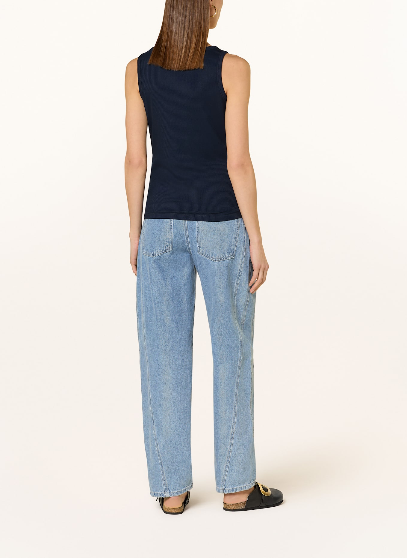 oui Top: DUNKELBLAU
