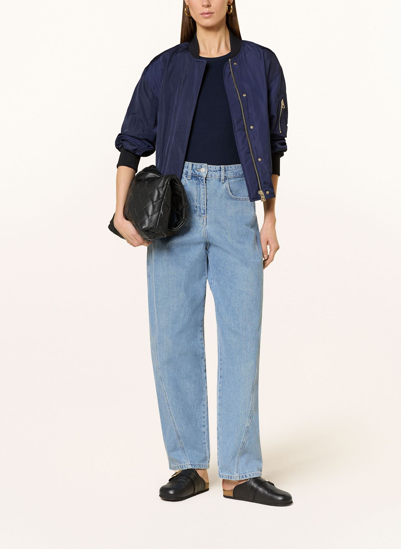 oui Top: DUNKELBLAU
