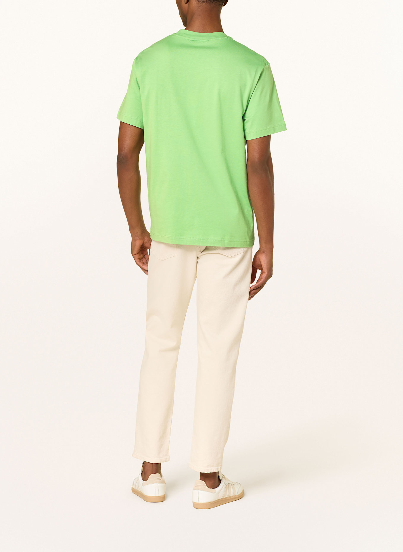 LACOSTE T-Shirt: HELLGRÜN