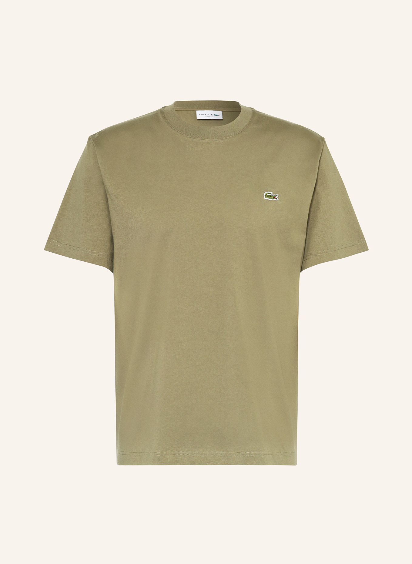 LACOSTE T-Shirt: KHAKI