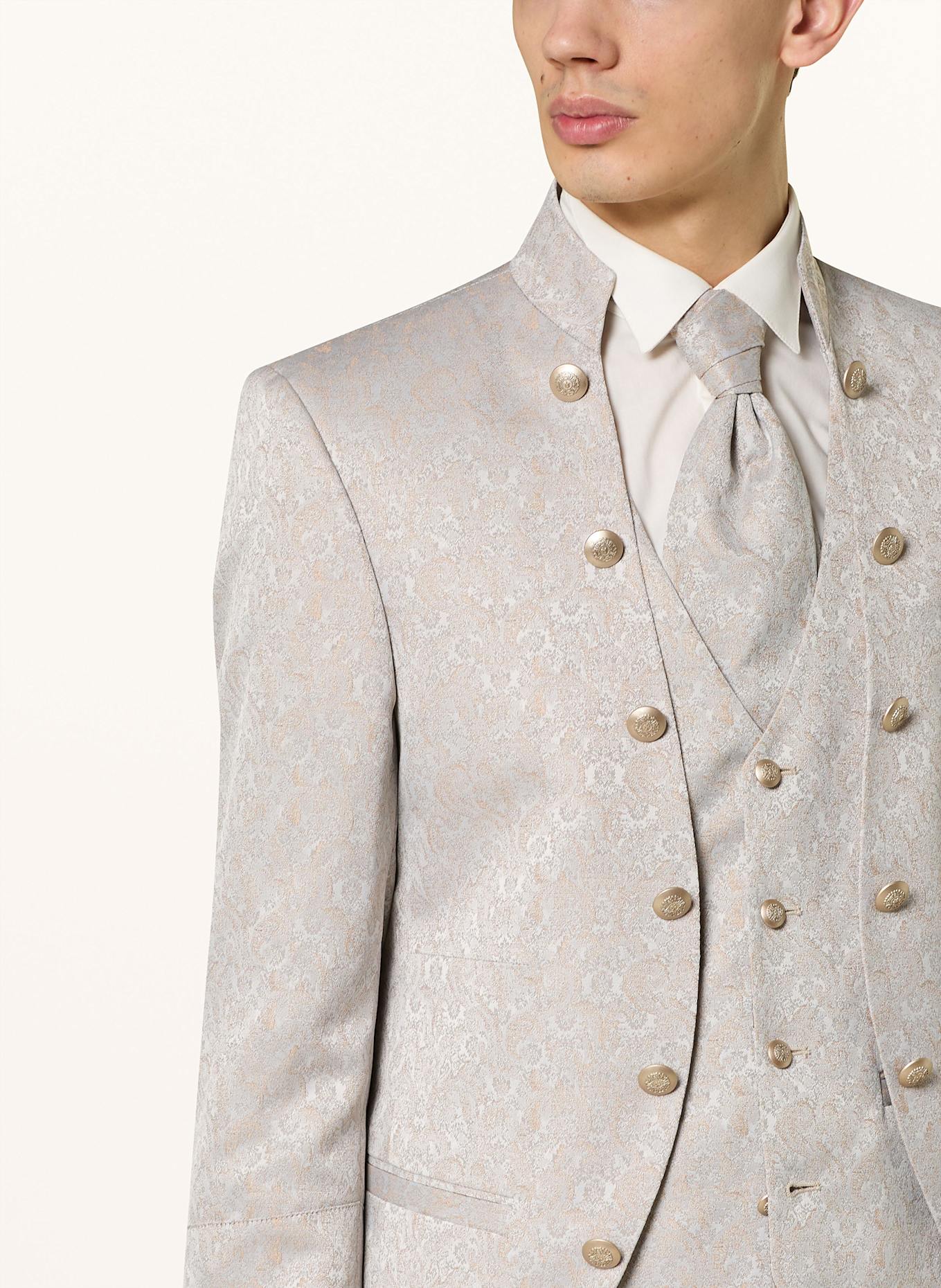 WILVORST Anzugsakko Extra Slim Fit: 083 Beige gem.