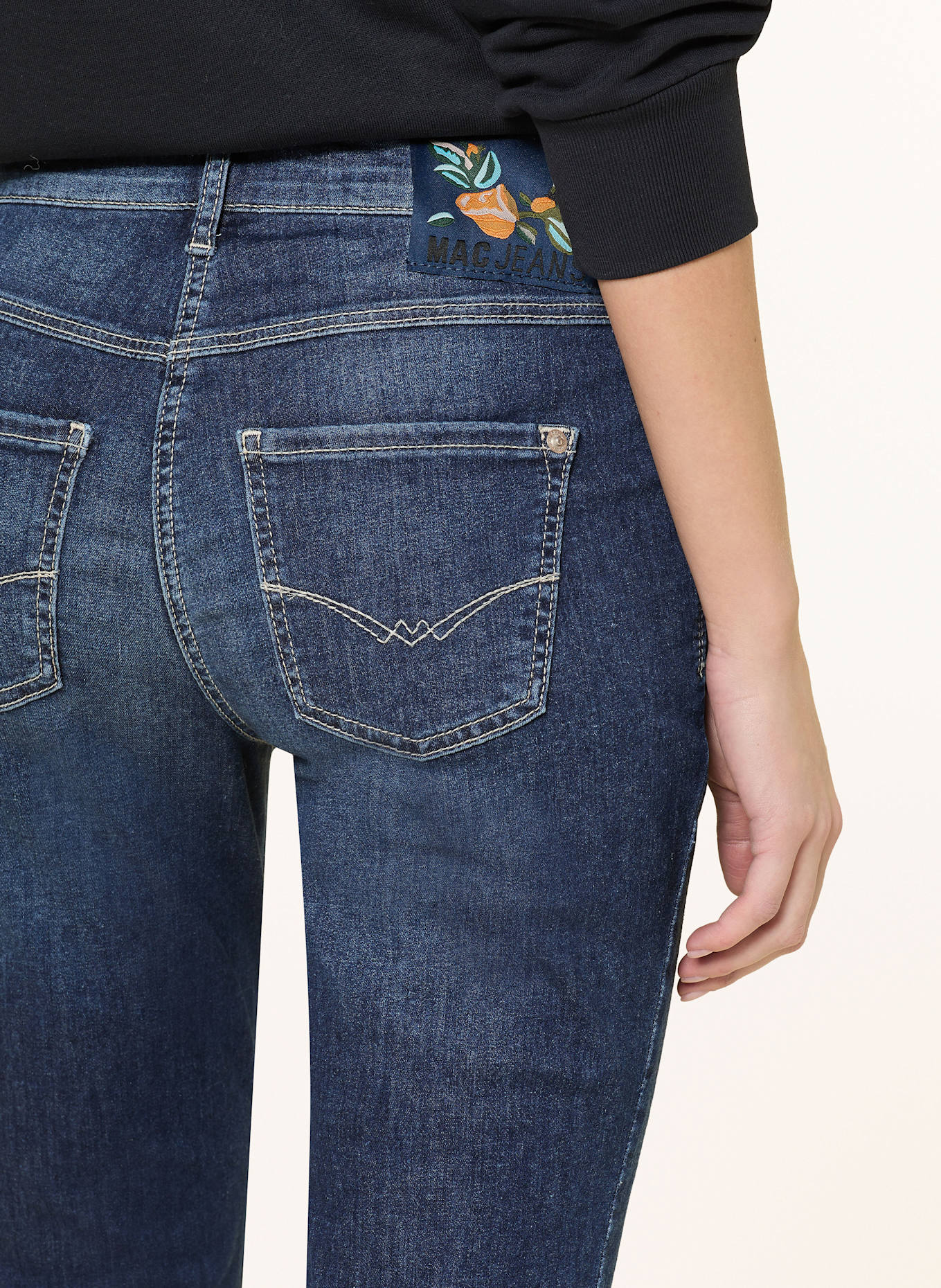 MAC 3/4-Jeans DREAM SUN: D842 dark blue basic used