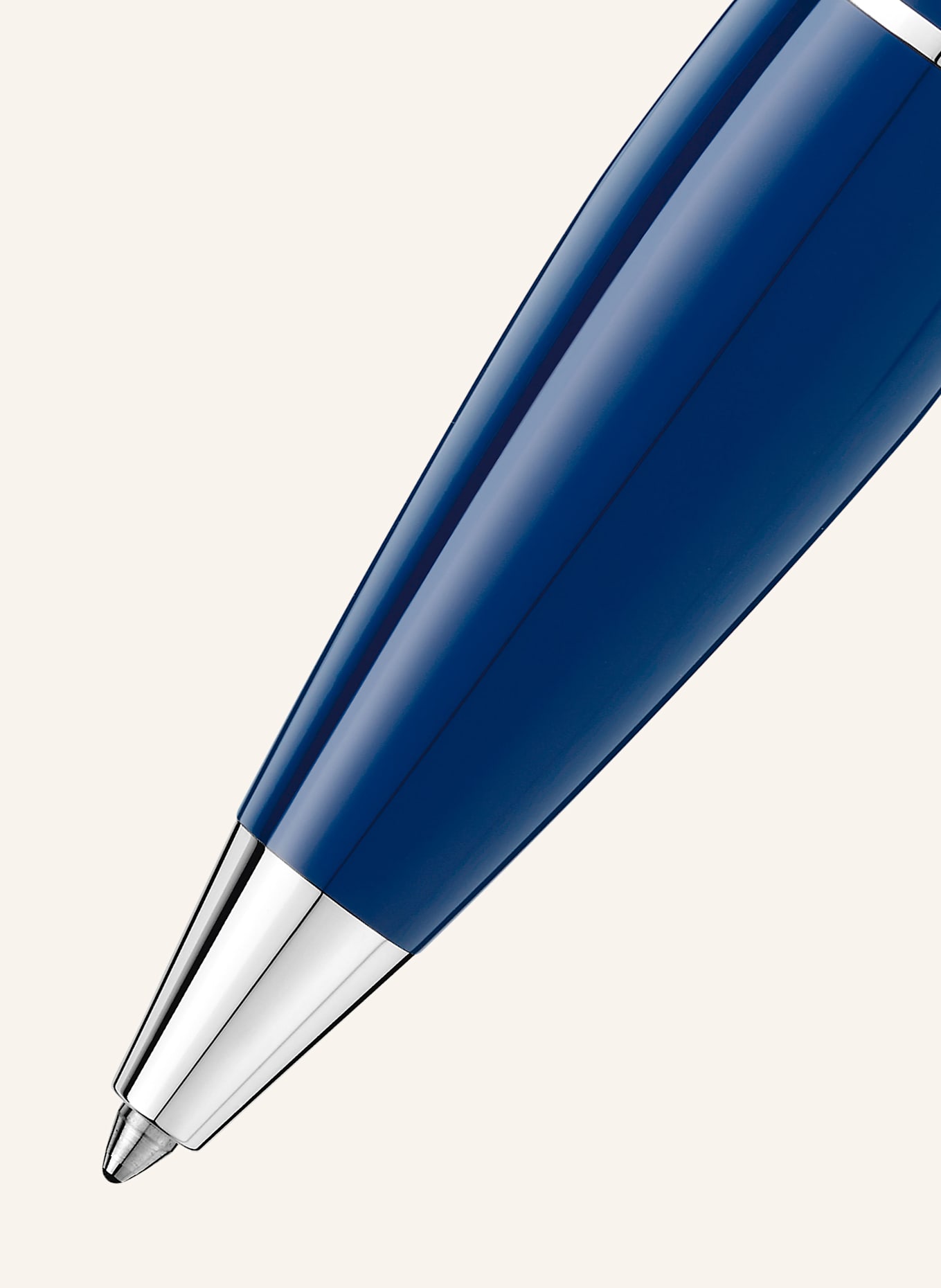 MONTBLANC Rollerball STARWALKER SPACEBLUE RESIN: BLAU / SILBER