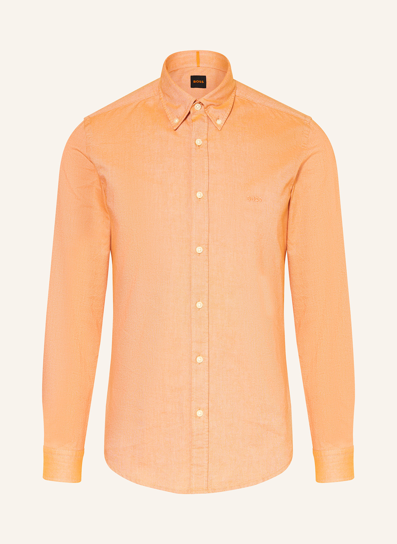 BOSS Koszula RICKERT_M regular fit: POMARAŃCZOWY